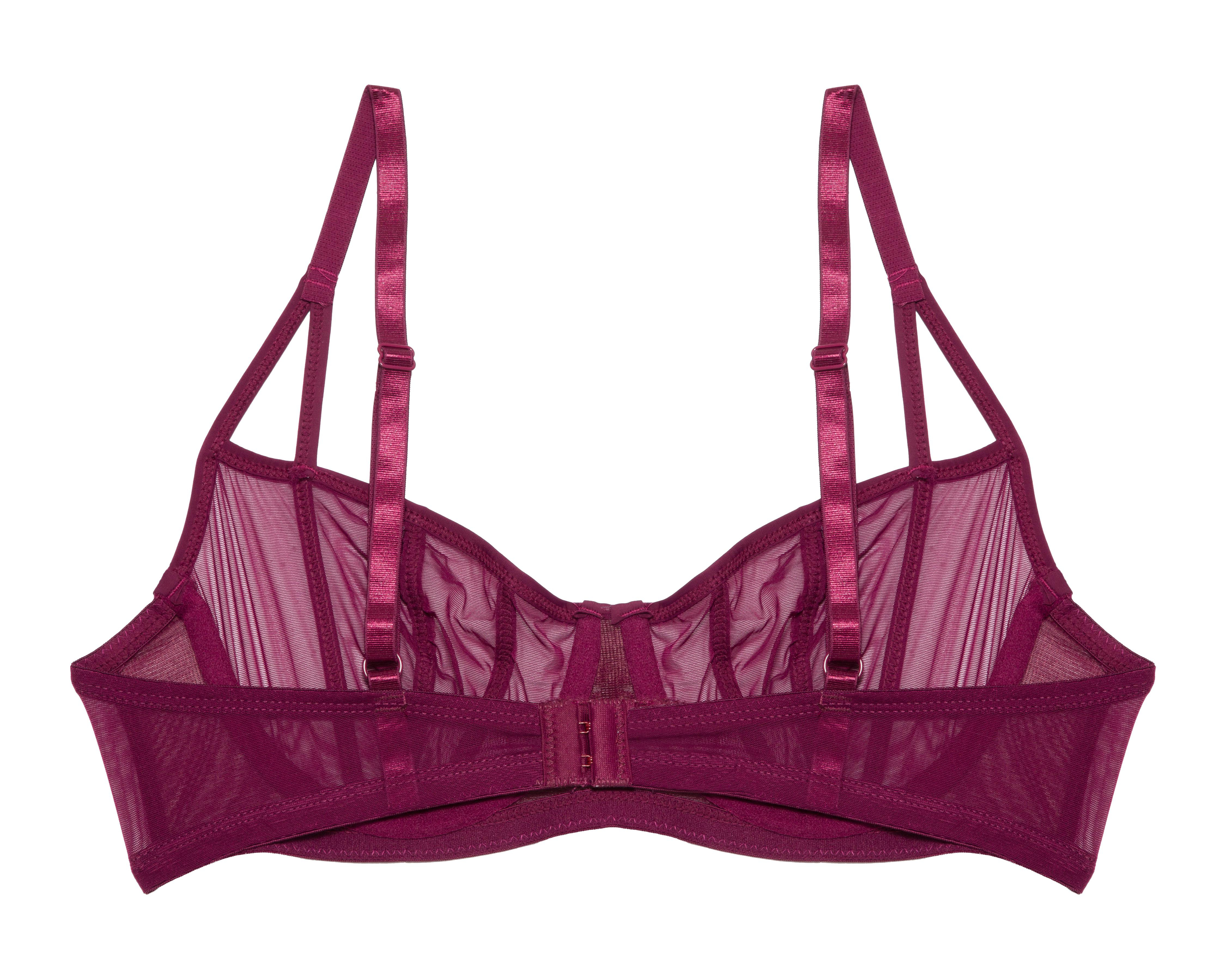 Foto 3 pulgar | Brasier Copa Completa con Transparencia Be Wicked