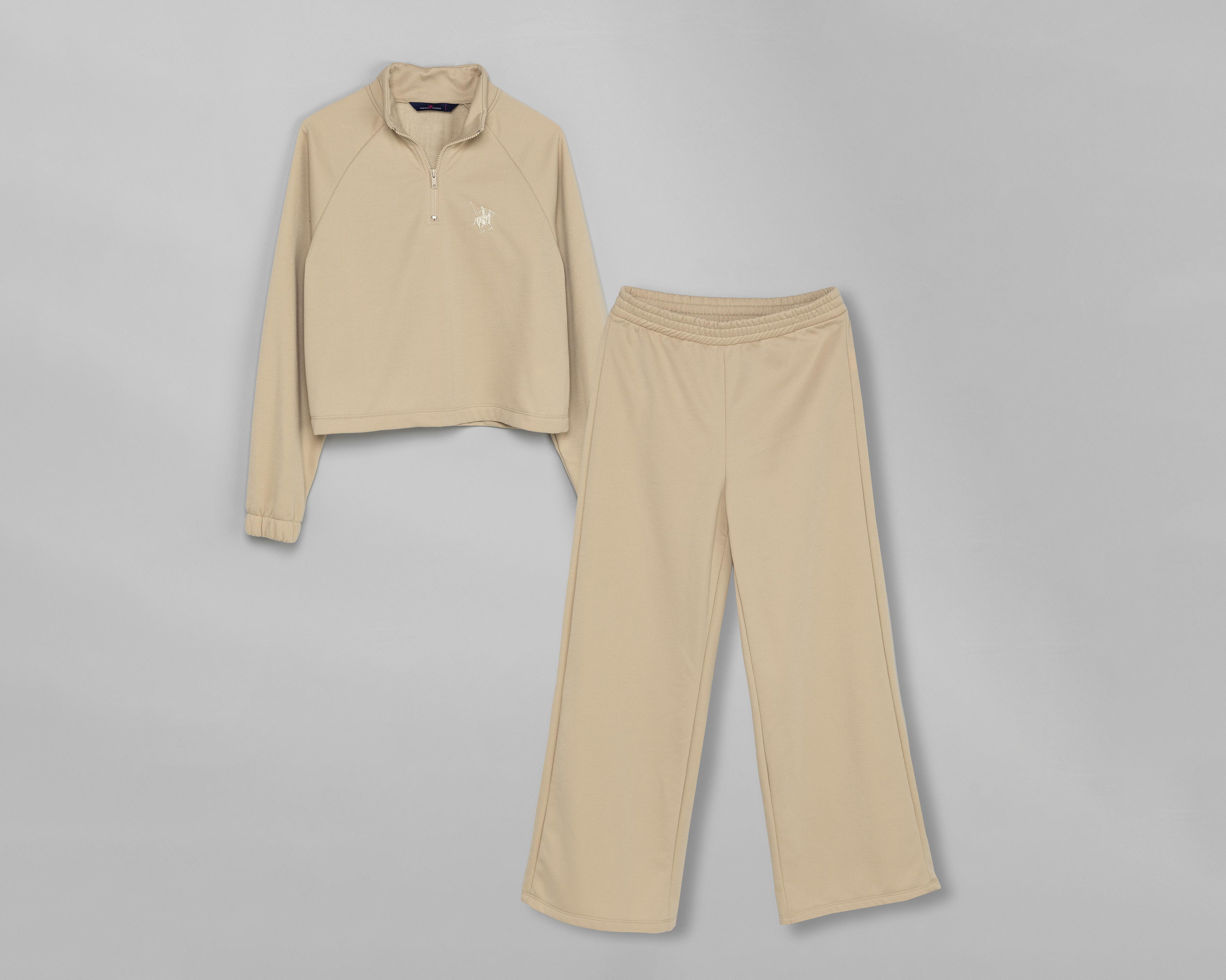 Foto 7 pulgar | Sudadera y Pants York Team Polo Club Café