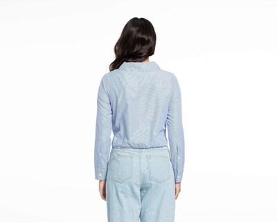 Foto 3 | Blusa Refill Manga Larga con Botones