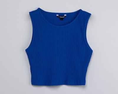 Foto 1 | Playera Thinner Azul sin Mangas