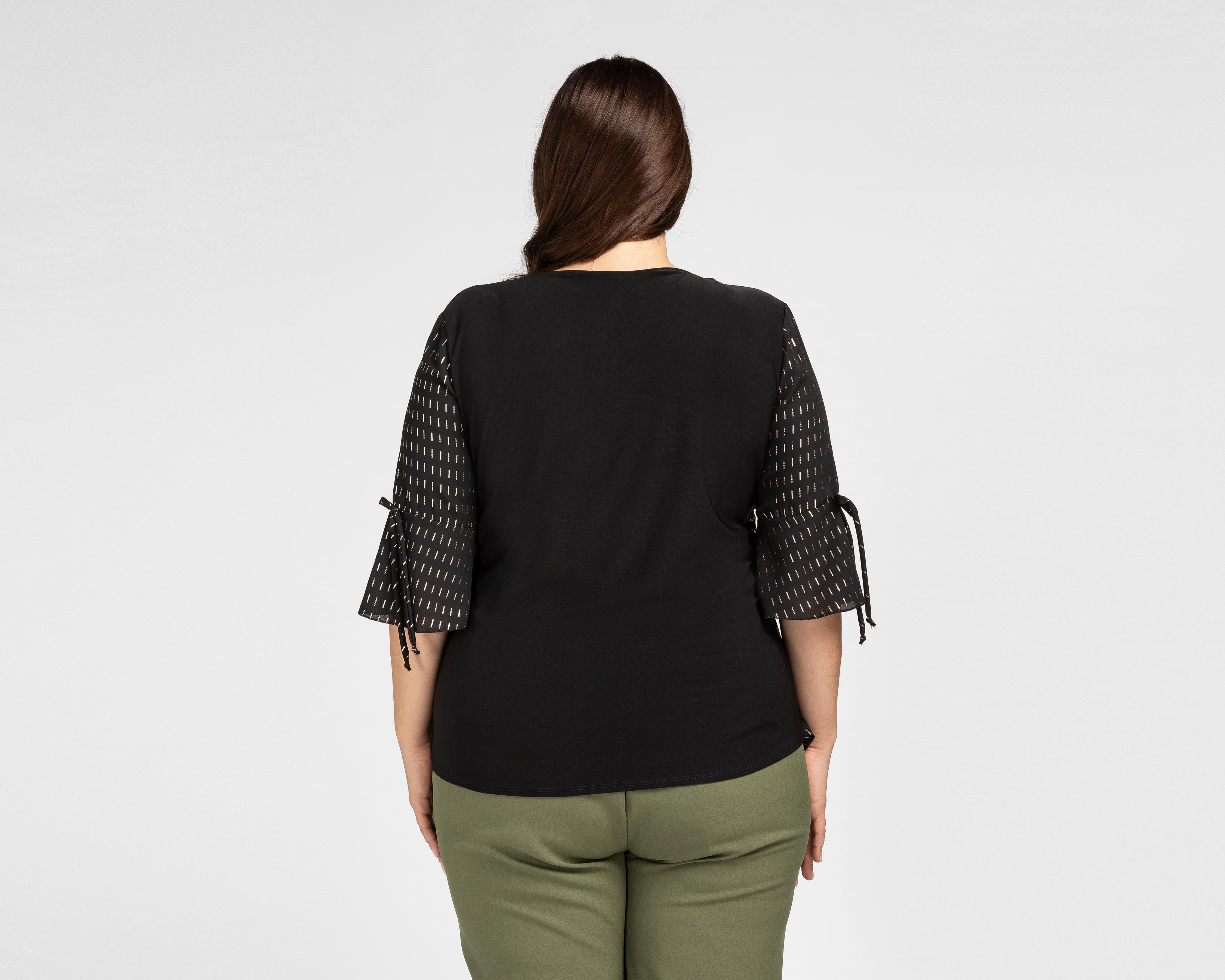 Foto 4 pulgar | Blusa Sahara con Estampado y Collar
