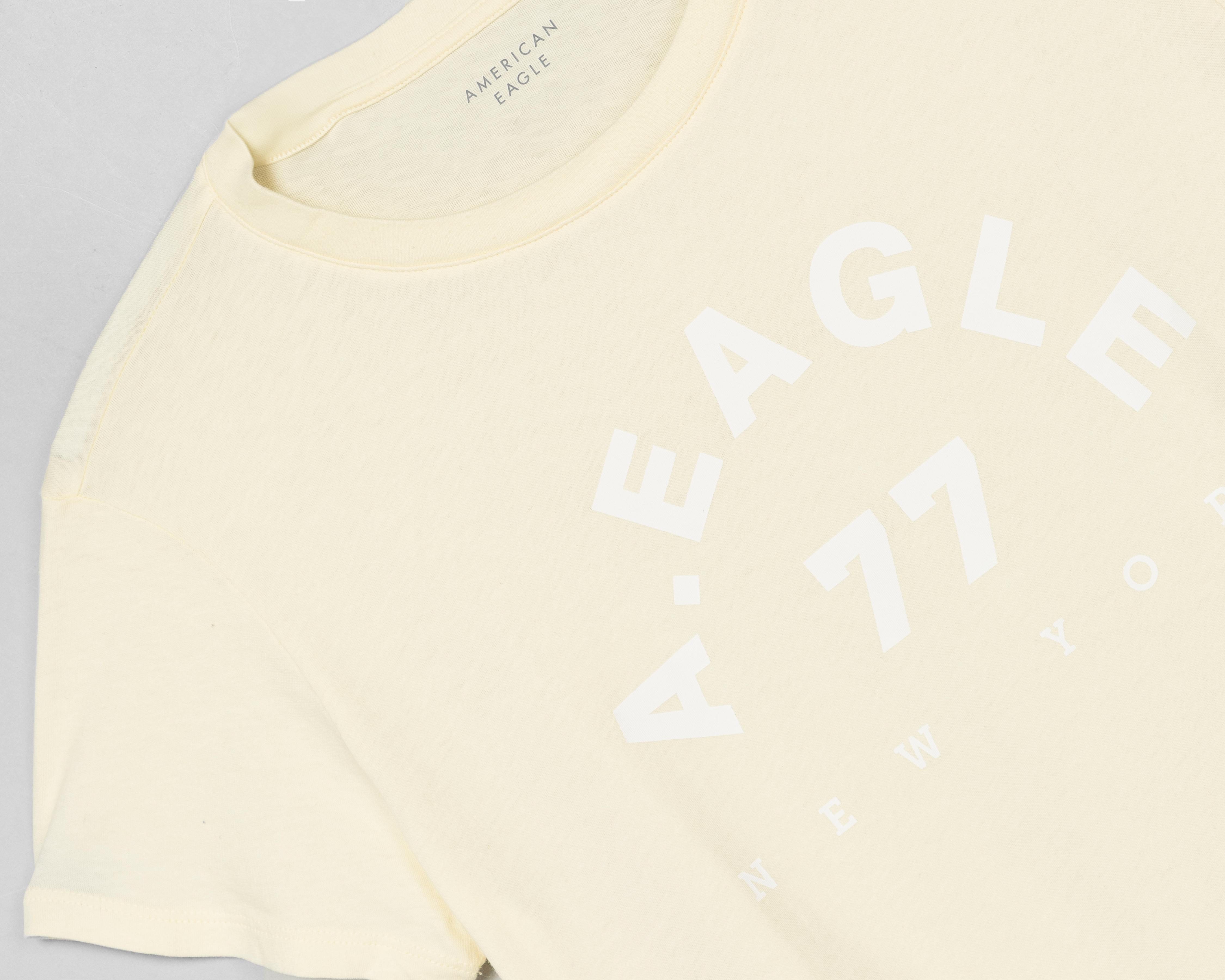 Foto 4 pulgar | Playera Manga Corta American Eagle para Mujer