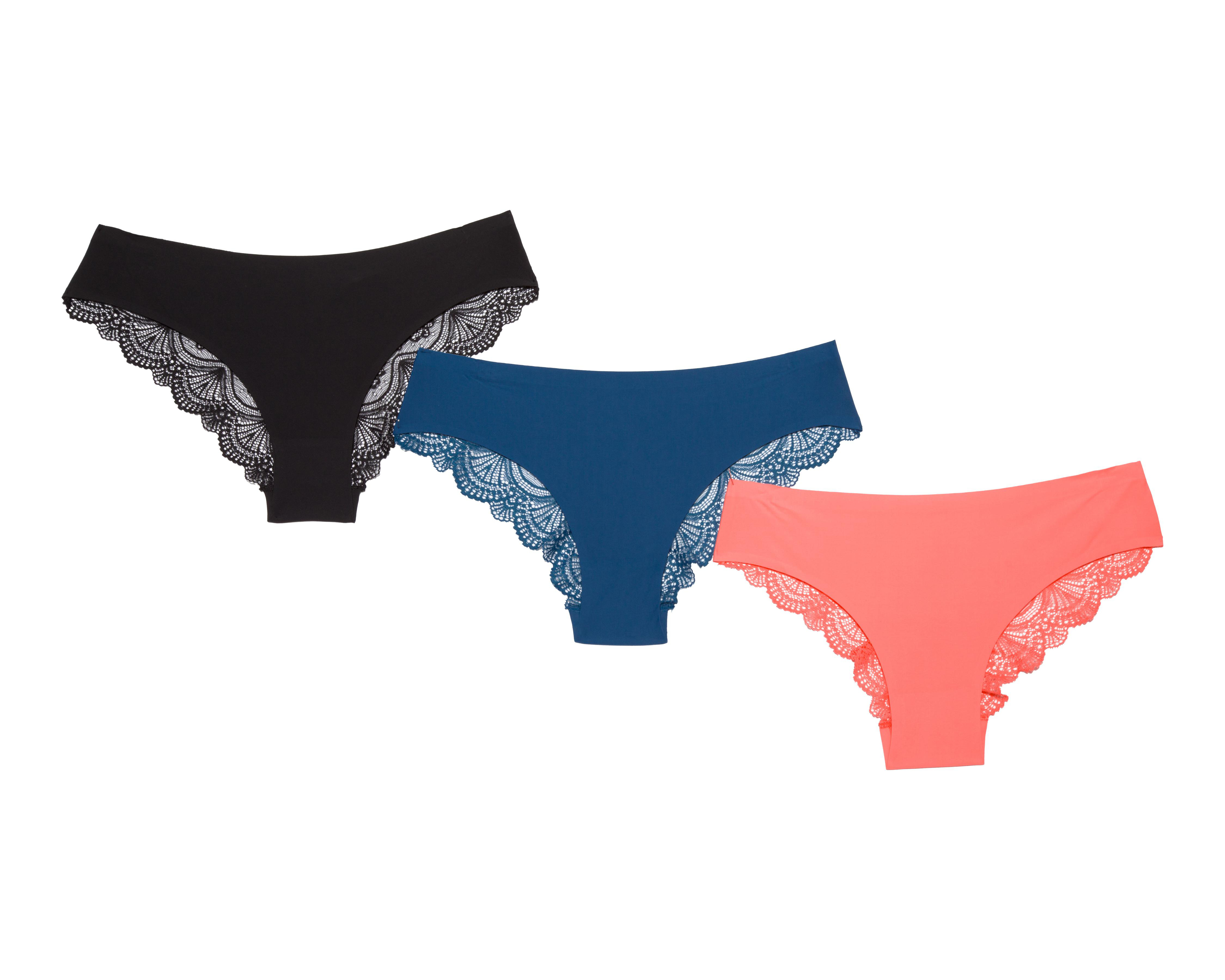 Pantaleta con Encaje Be Wicked para Mujer 3 Piezas