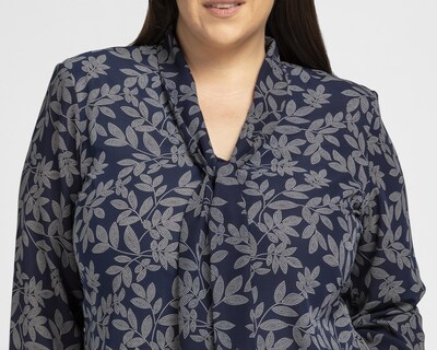 Foto 4 | Blusa Paloma Manga Larga con Botones y Corbata