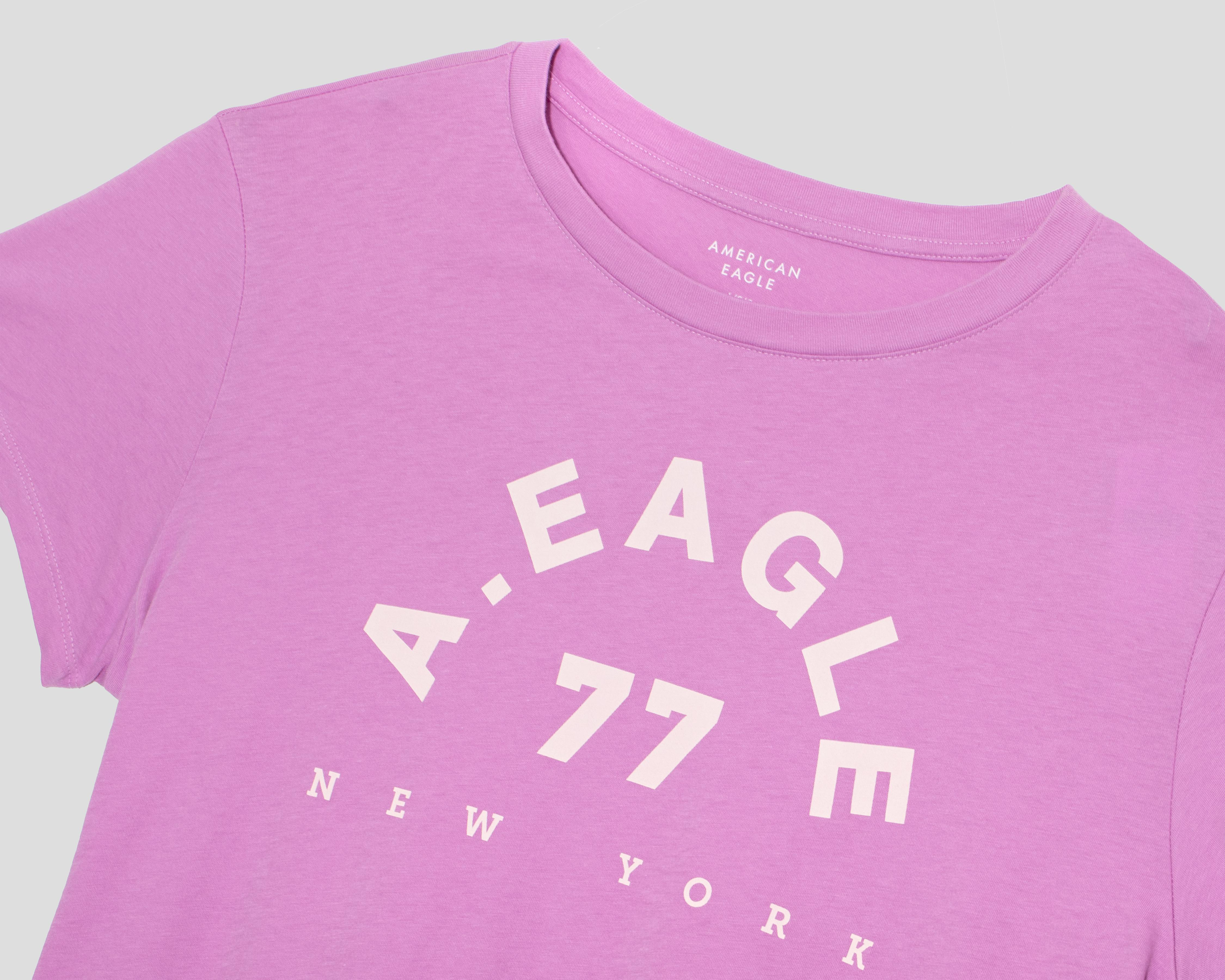 Foto 3 | Playera Manga Corta American Eagle para Mujer