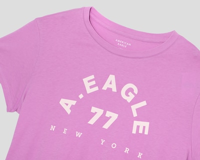 Foto 3 | Playera Manga Corta American Eagle para Mujer