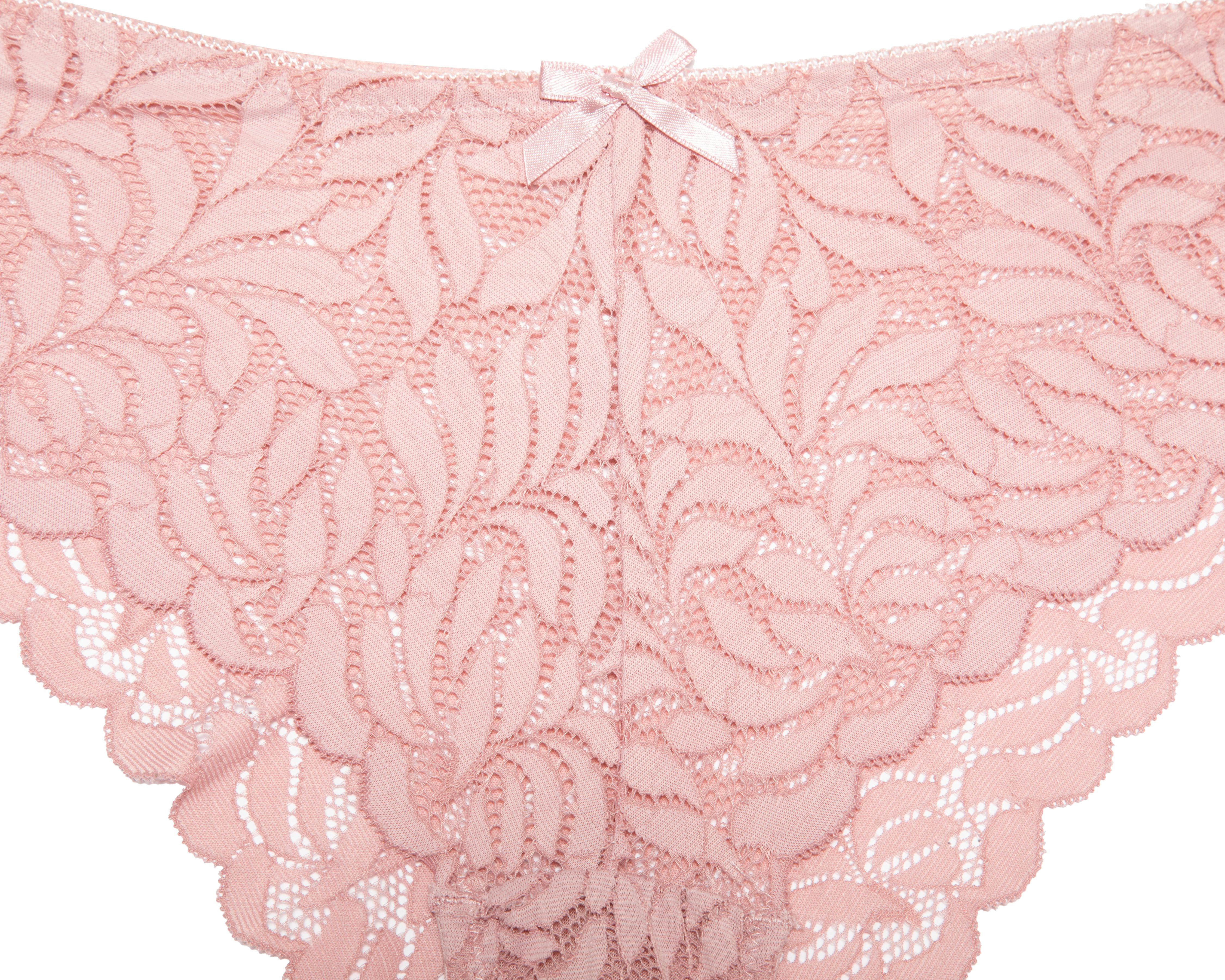 Foto 4 pulgar | Pantaleta con Encaje Be Wicked para Mujer 3 Pack