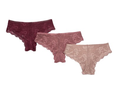 Foto 2 | Tanga con Encaje Be Wiked para Mujer 3 Piezas