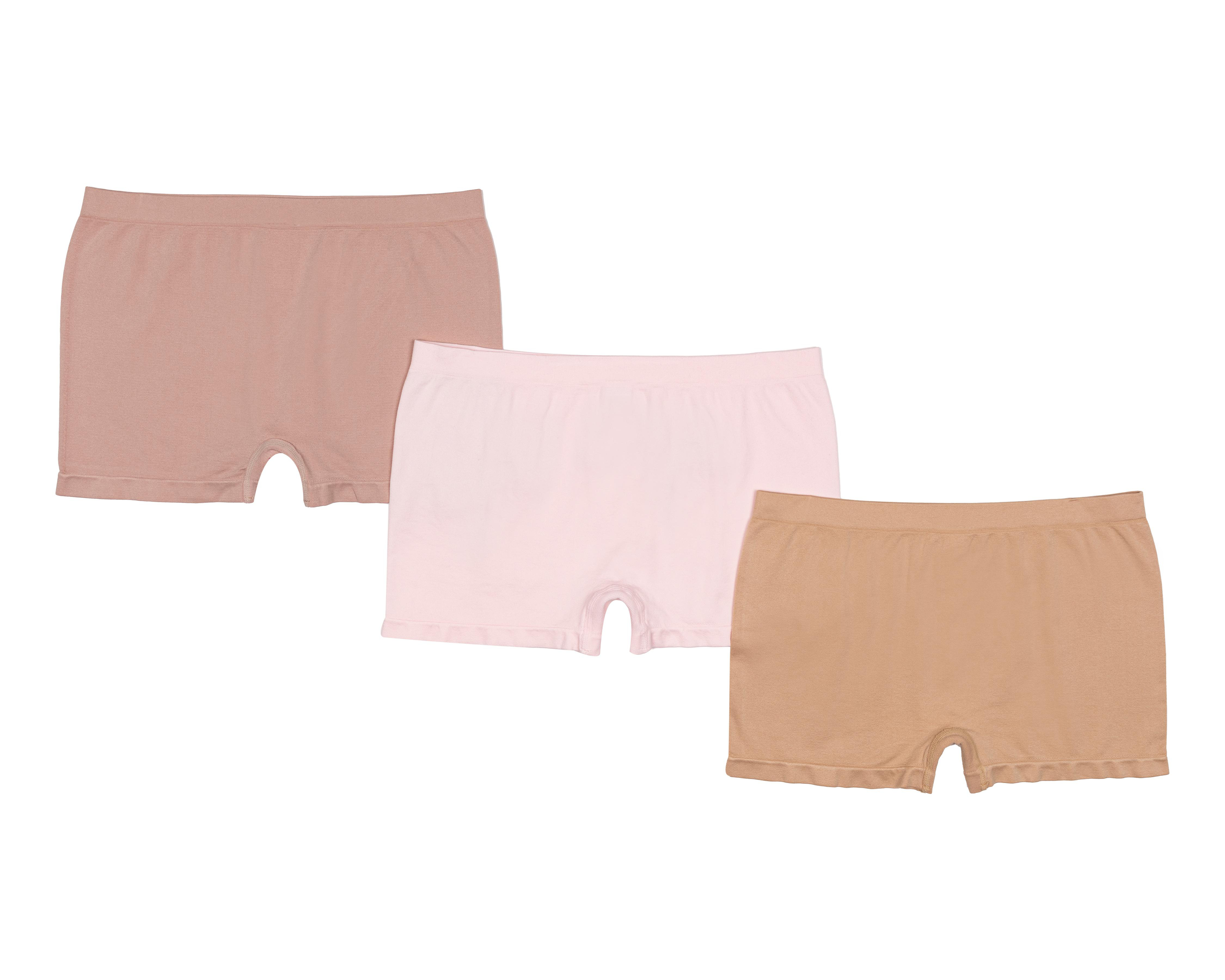 Foto 3 pulgar | Boxer Seamless Beauty Secret para Mujer 3 Piezas