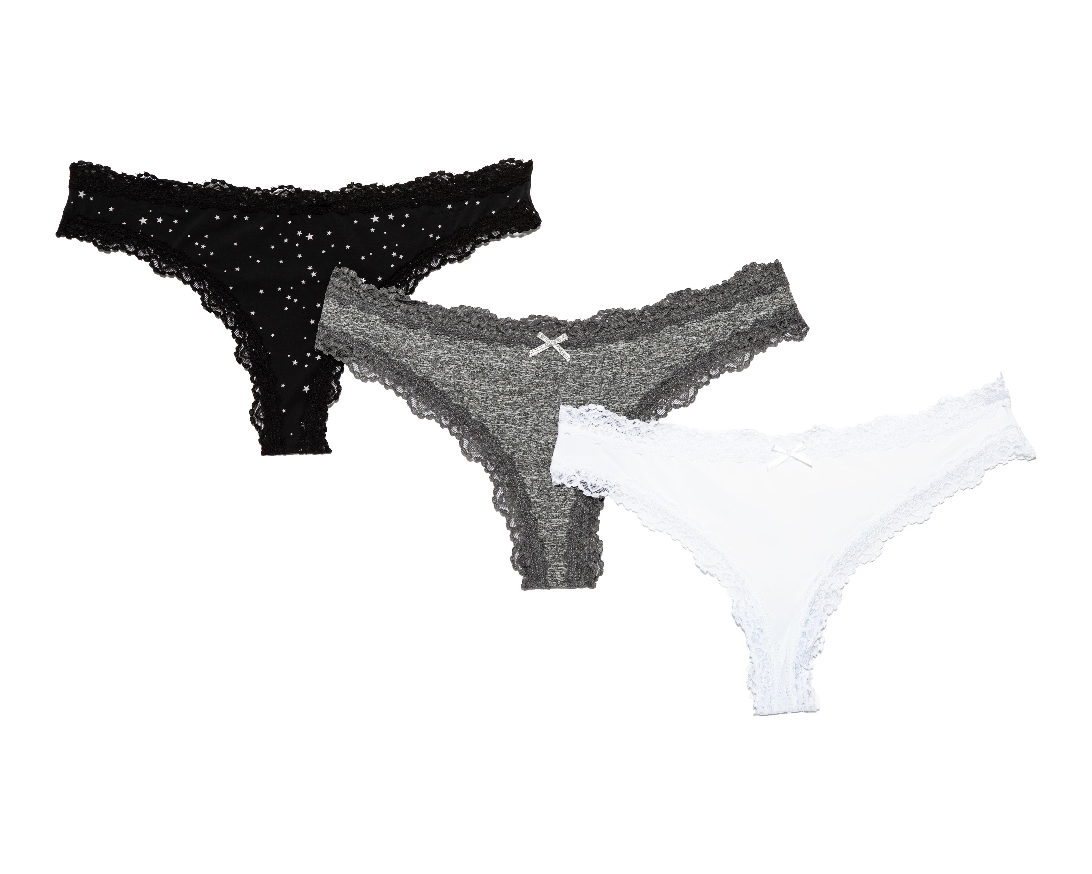 Foto 1 | Pantaleta con Encaje Be Wicked para Mujer 3 Pack