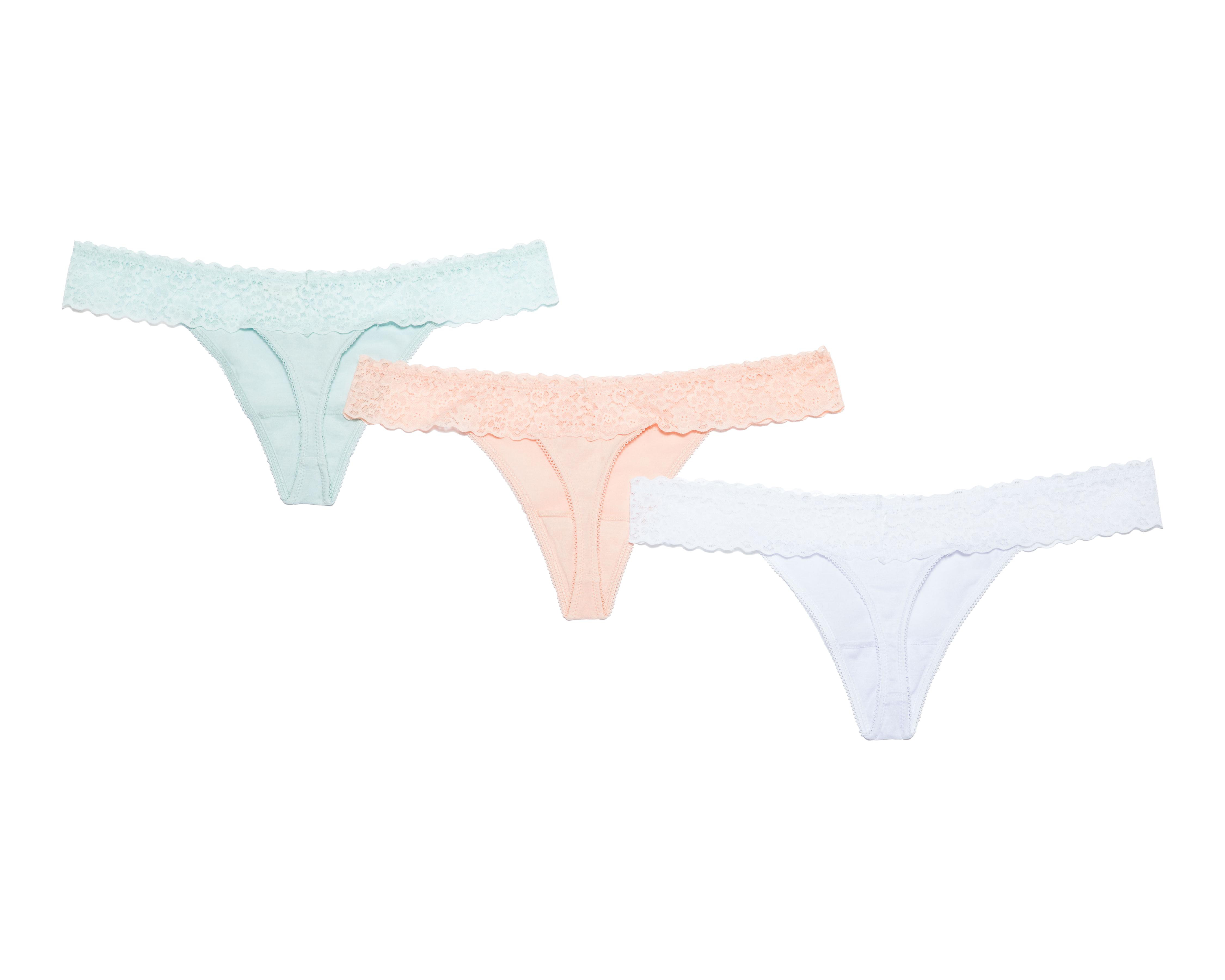 Foto 3 pulgar | Pantaleta con Encaje Be Wicked para Mujer 3 Pack