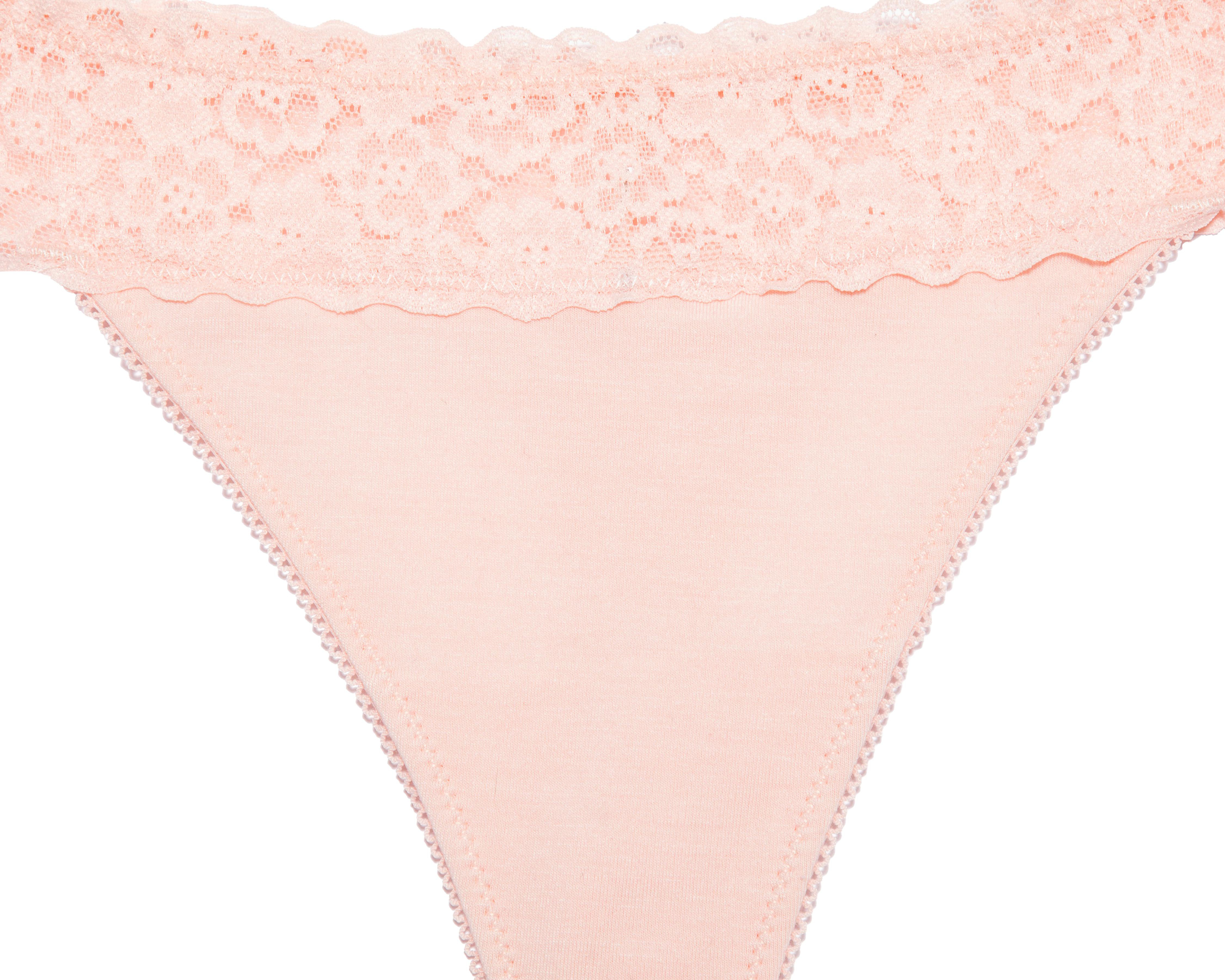 Foto 4 pulgar | Pantaleta con Encaje Be Wicked para Mujer 3 Pack