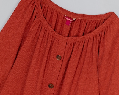 Foto 3 | Blusa Sahara Manga 3/4 con Elástico en el Cuello