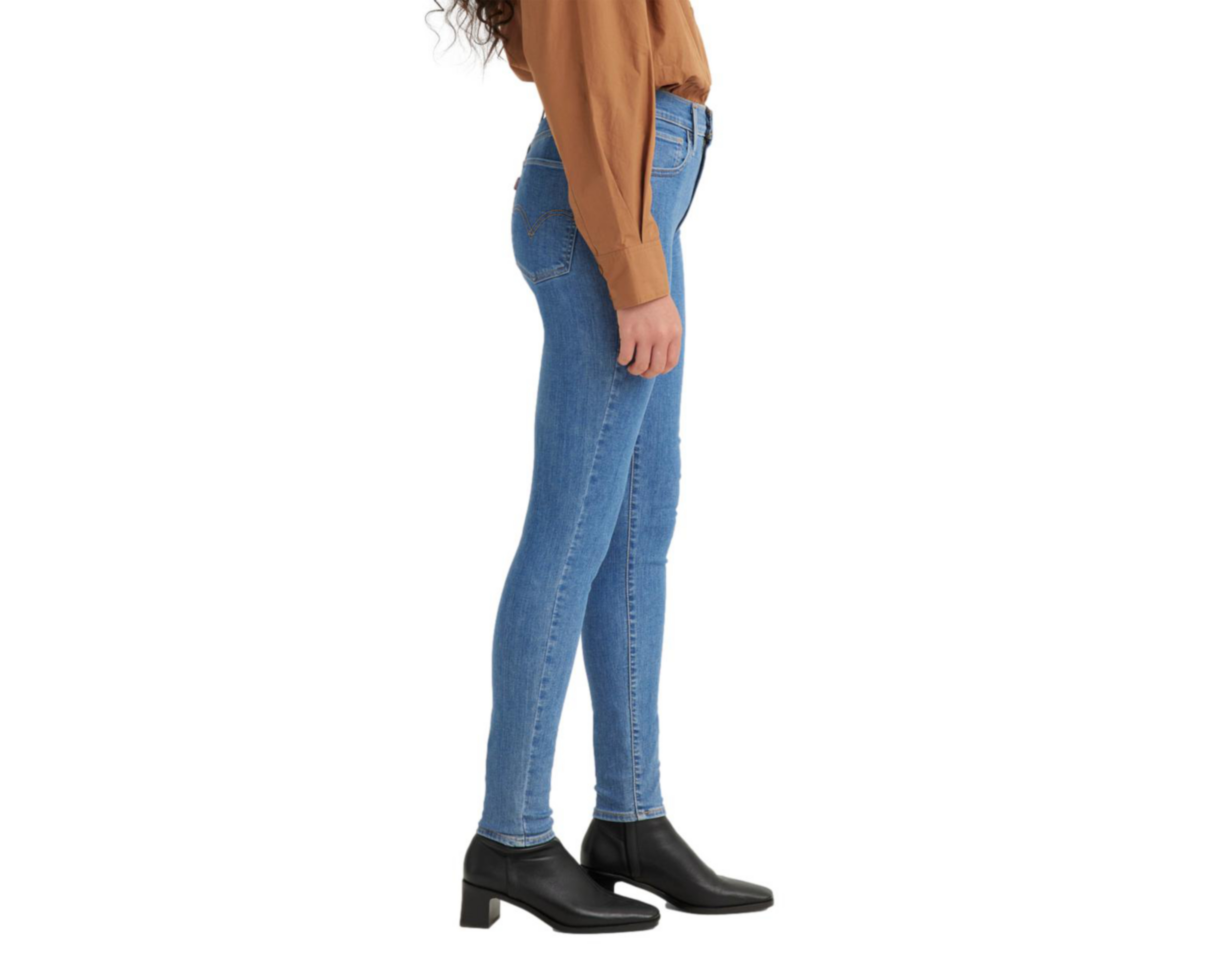 Foto 3 pulgar | Jeans Super Skinny Levi's 721 Mile High para Mujer