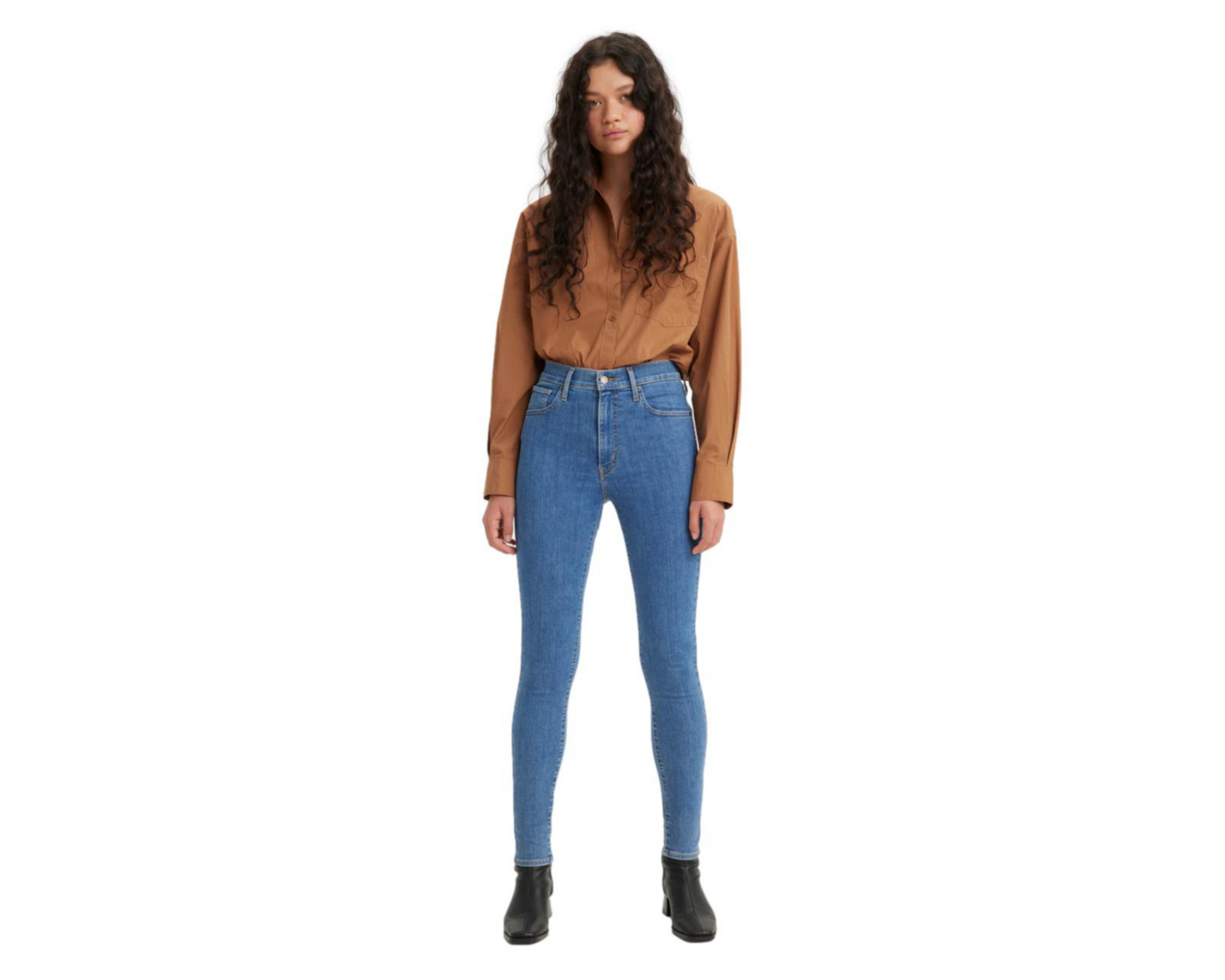 Foto 5 pulgar | Jeans Super Skinny Levi's 721 Mile High para Mujer
