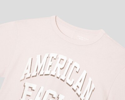Foto 3 | Playera Cuello Redondo American Eagle para Mujer