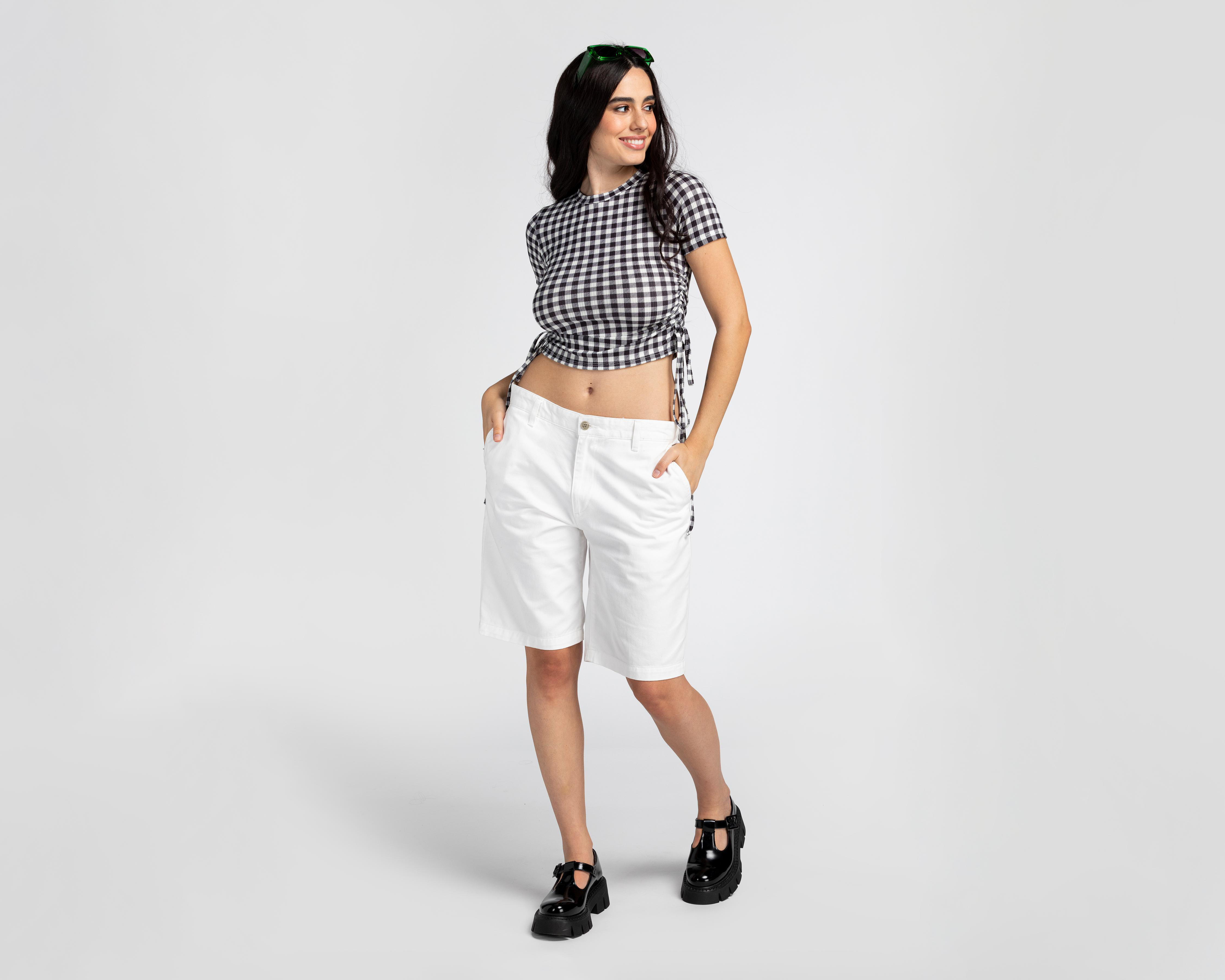 Foto 2 | Crop Top Refill con Jareta para Mujer