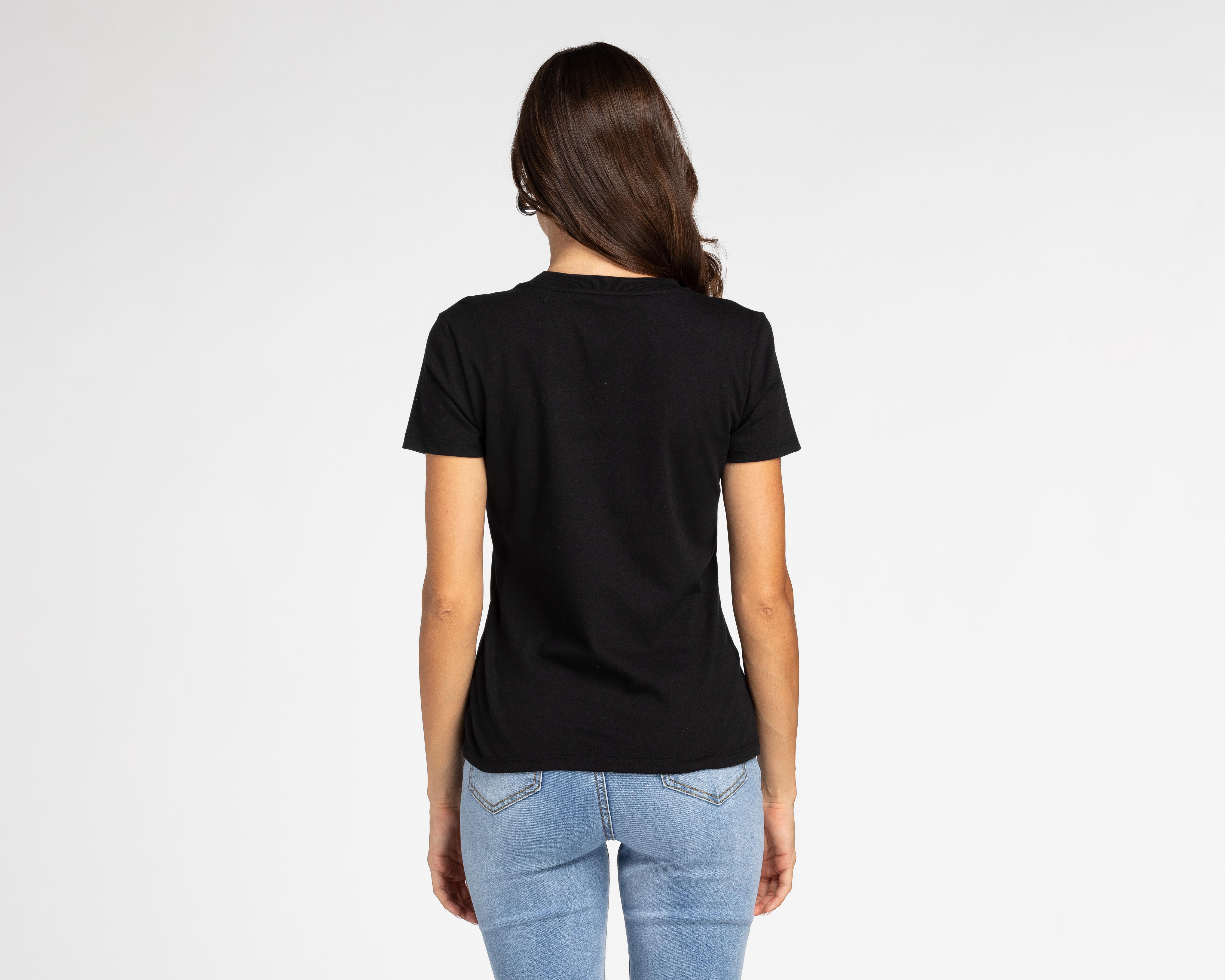 Foto 3 pulgar | Playera Nirvana Manga Corta para Mujer