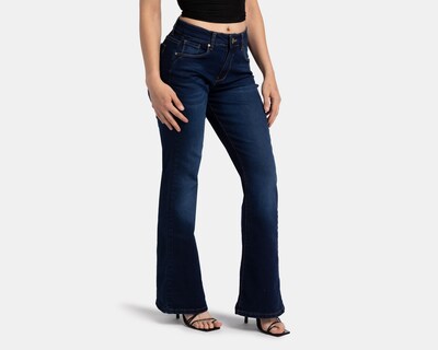 Foto 1 | Jeans Sahara Flare Fit Deslavados