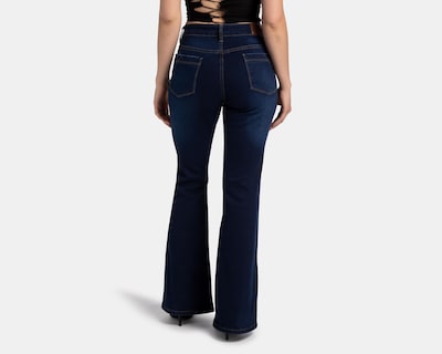 Foto 3 | Jeans Sahara Flare Fit Deslavados