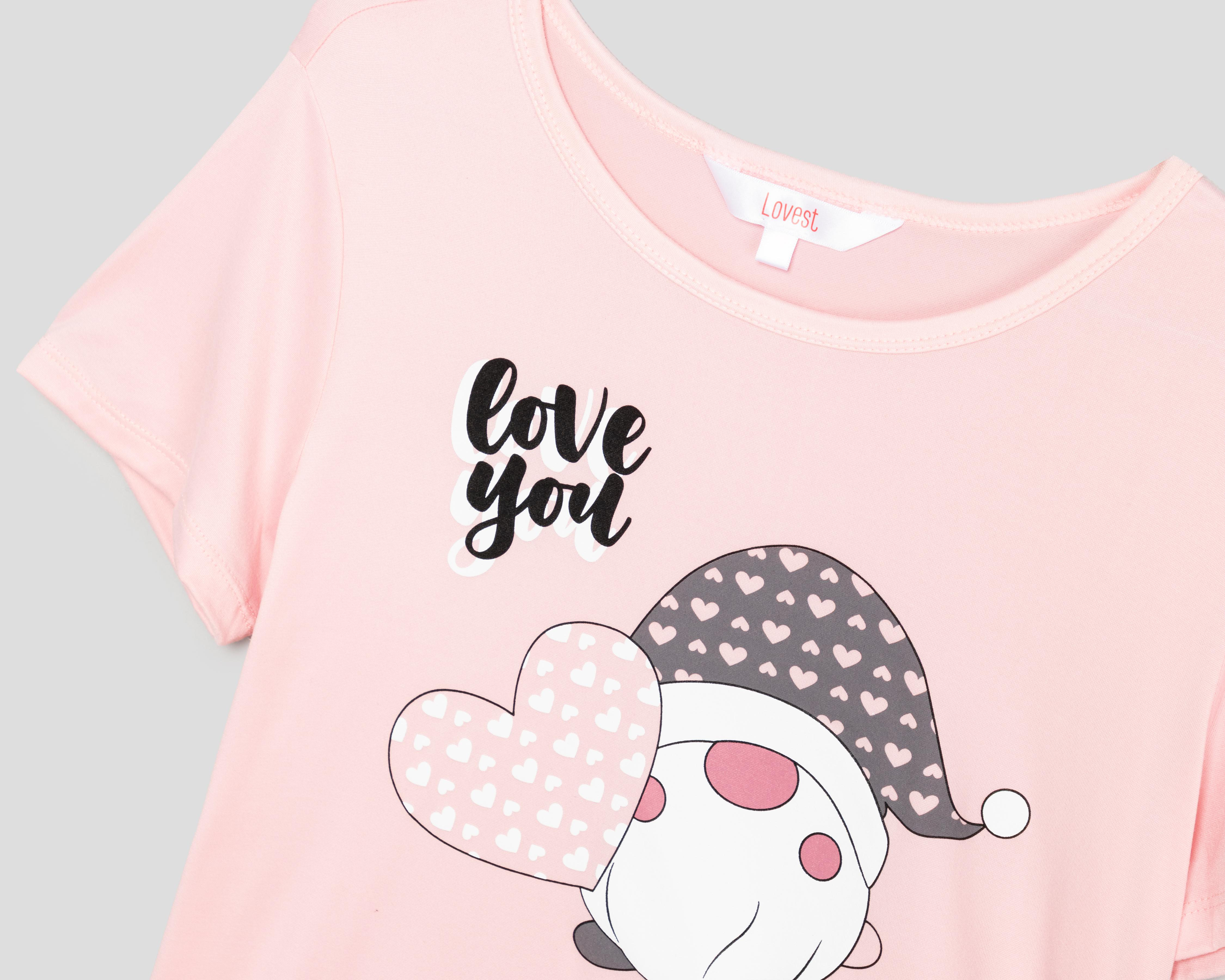 Foto 4 pulgar | Pijama Lovest para Mujer 2 Piezas