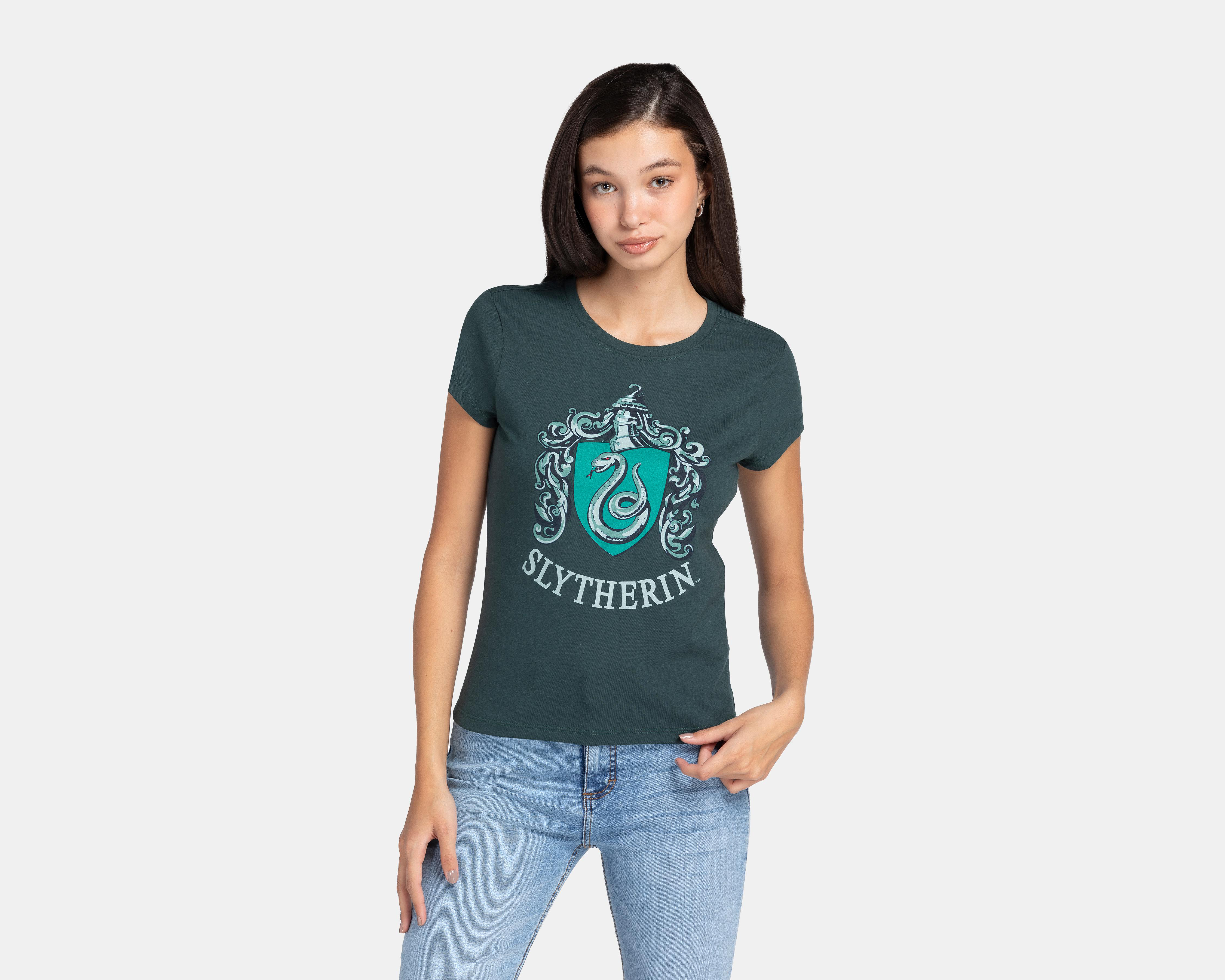 Playera Harry Potter Manga Corta Estampada