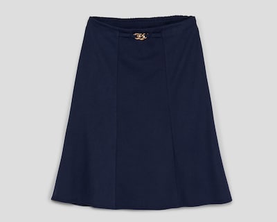 Foto 1 | Falda Midi Sahara Azul Marino para Mujer