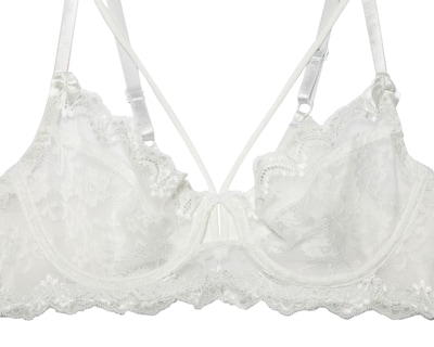 Foto 4 | Coordinado de Encaje Copa Completa Blanco Eva Novias