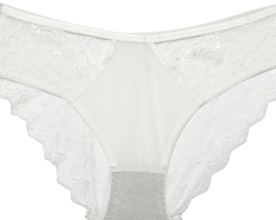 Foto 6 | Coordinado de Encaje Copa Completa Blanco Eva Novias