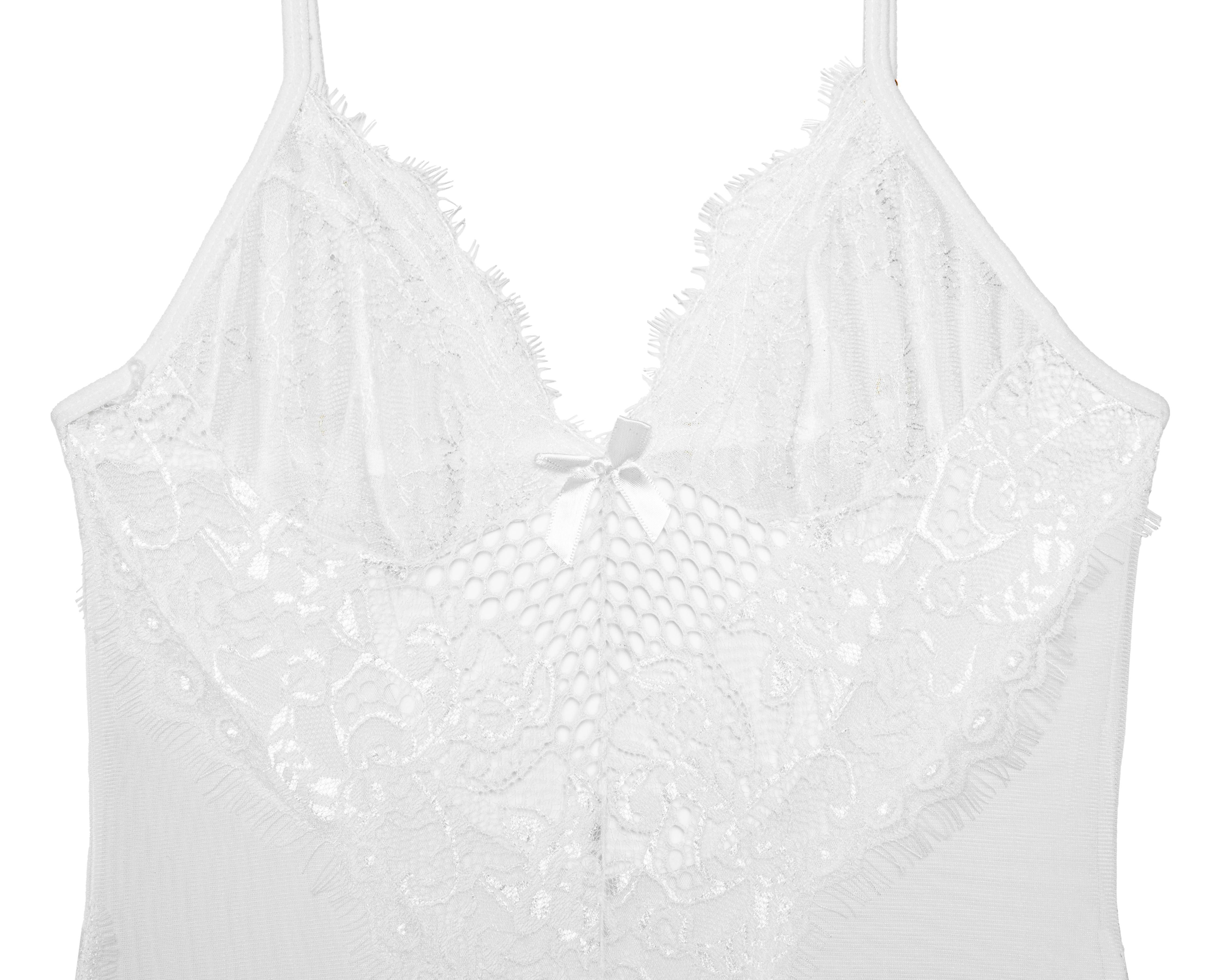Foto 3 | Baby Doll Eva Novias con Encaje para Mujer