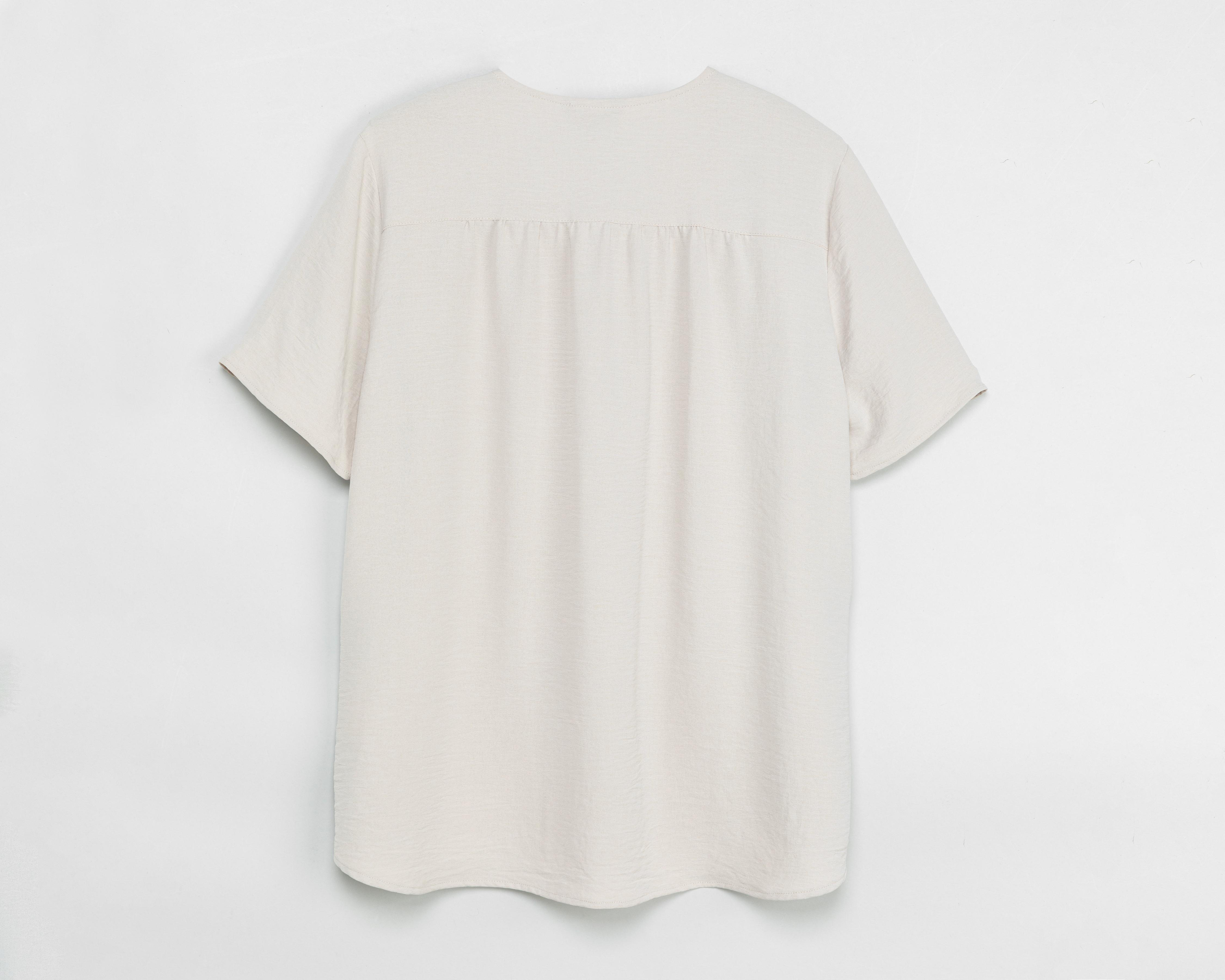 Foto 3 pulgar | Blusa Manga Corta Sahara para Mujer