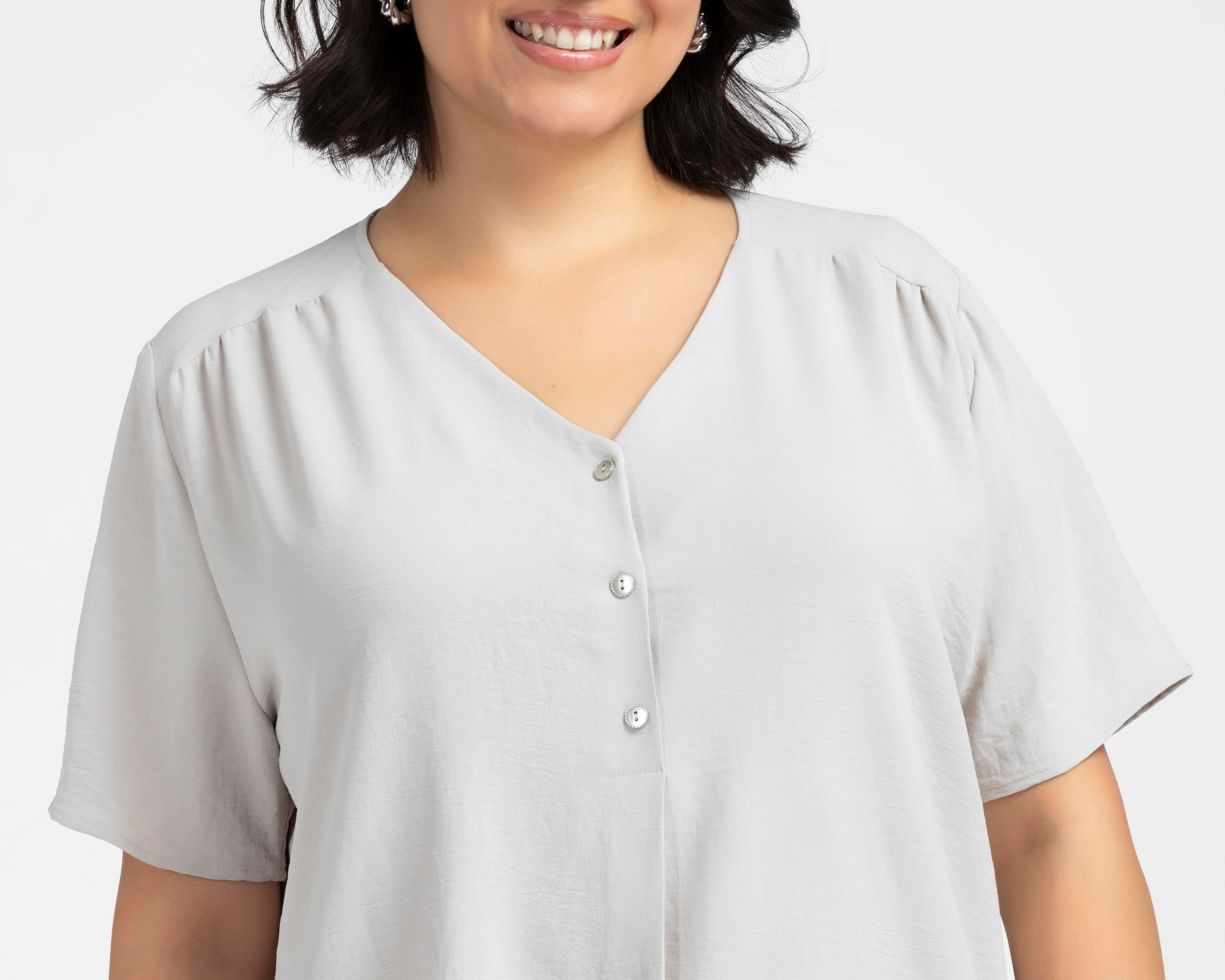 Foto 5 pulgar | Blusa Manga Corta Sahara para Mujer