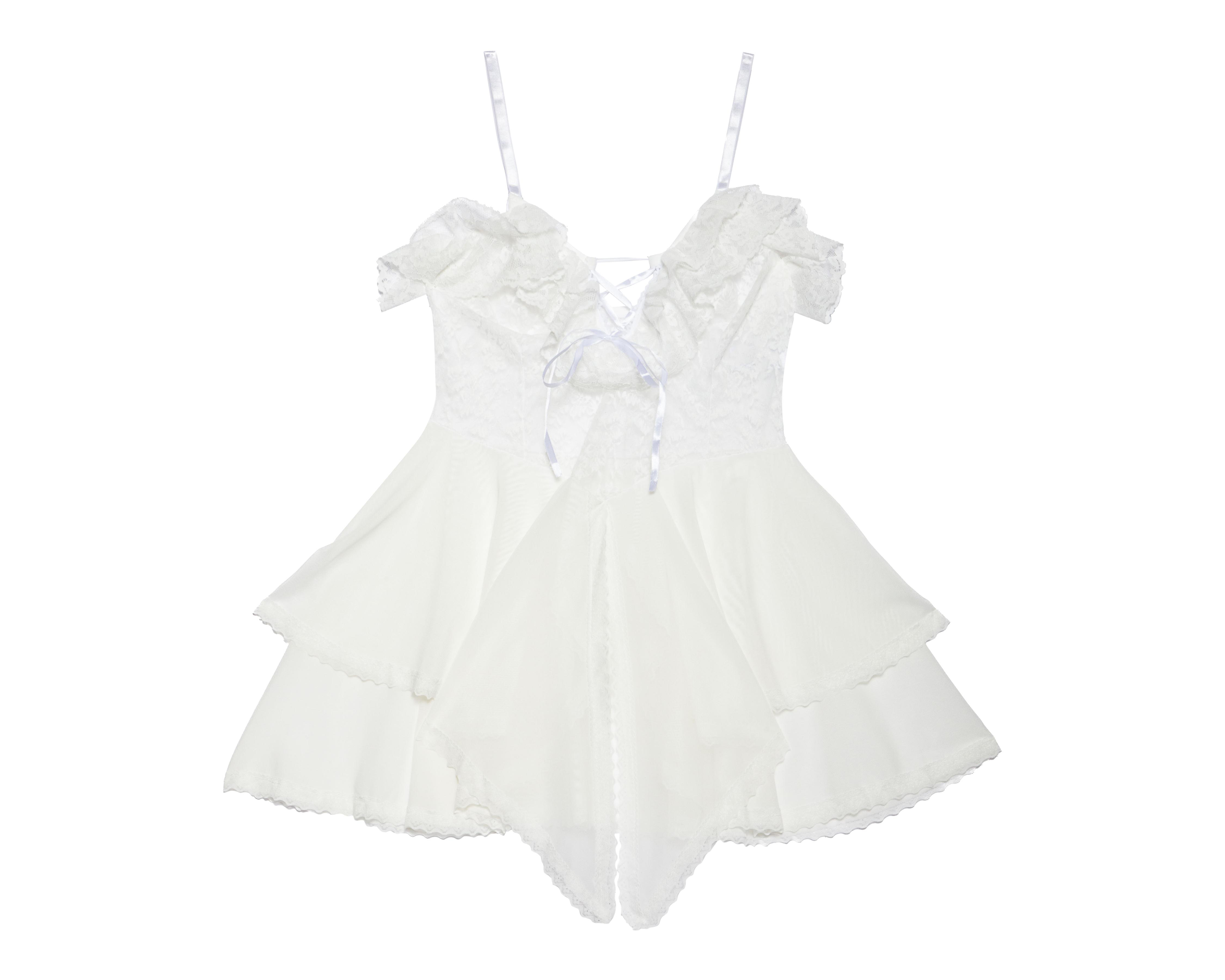 Foto 3 | Baby Doll Eva Novias con Encaje para Mujer