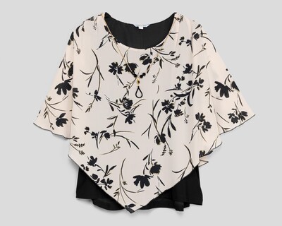 Foto 1 | Blusa con Collar Lady Sun para Mujer