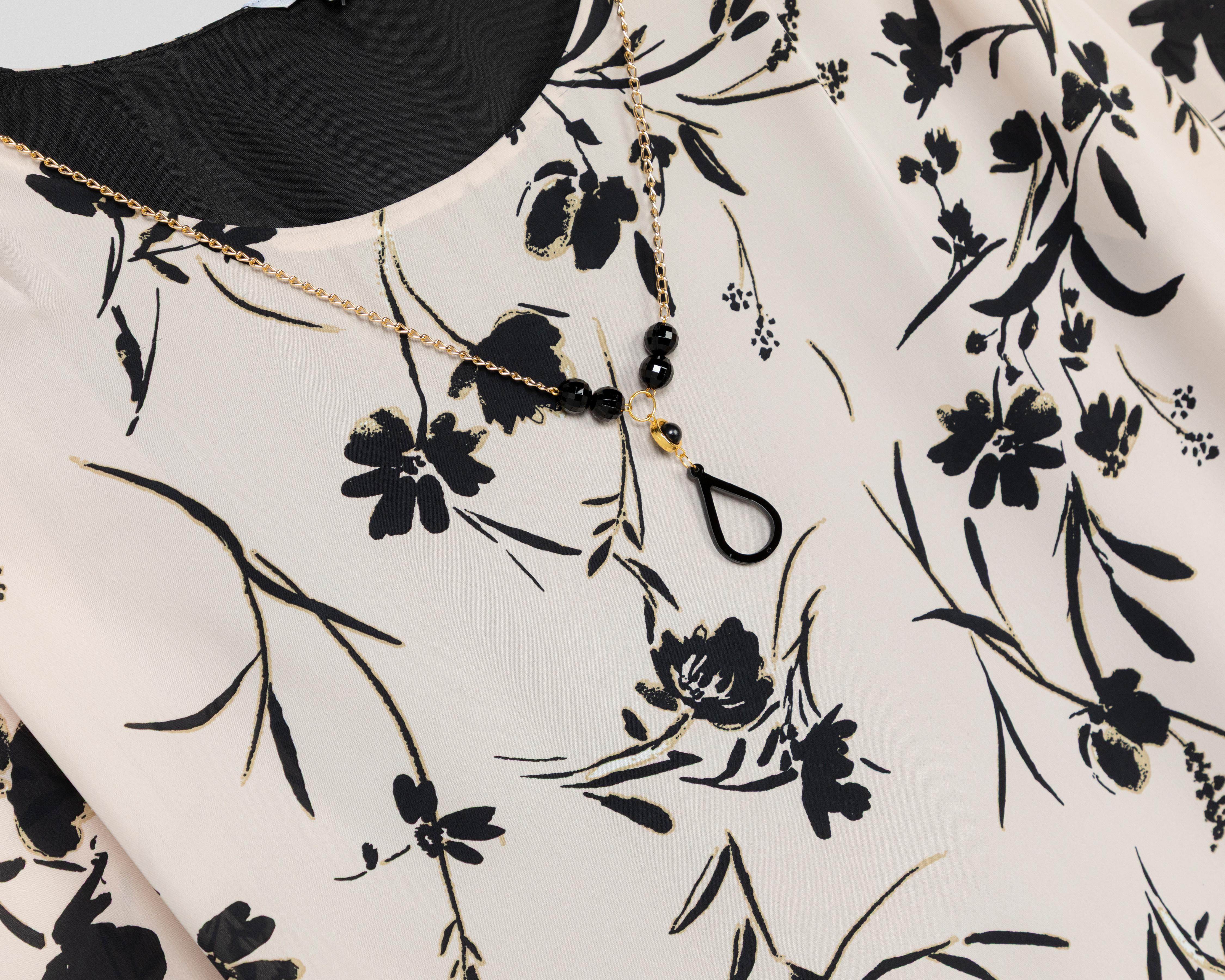 Foto 3 | Blusa con Collar Lady Sun para Mujer