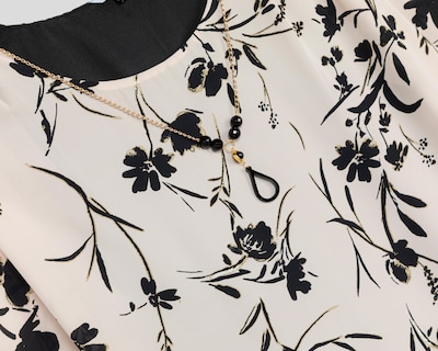 Foto 3 | Blusa con Collar Lady Sun para Mujer