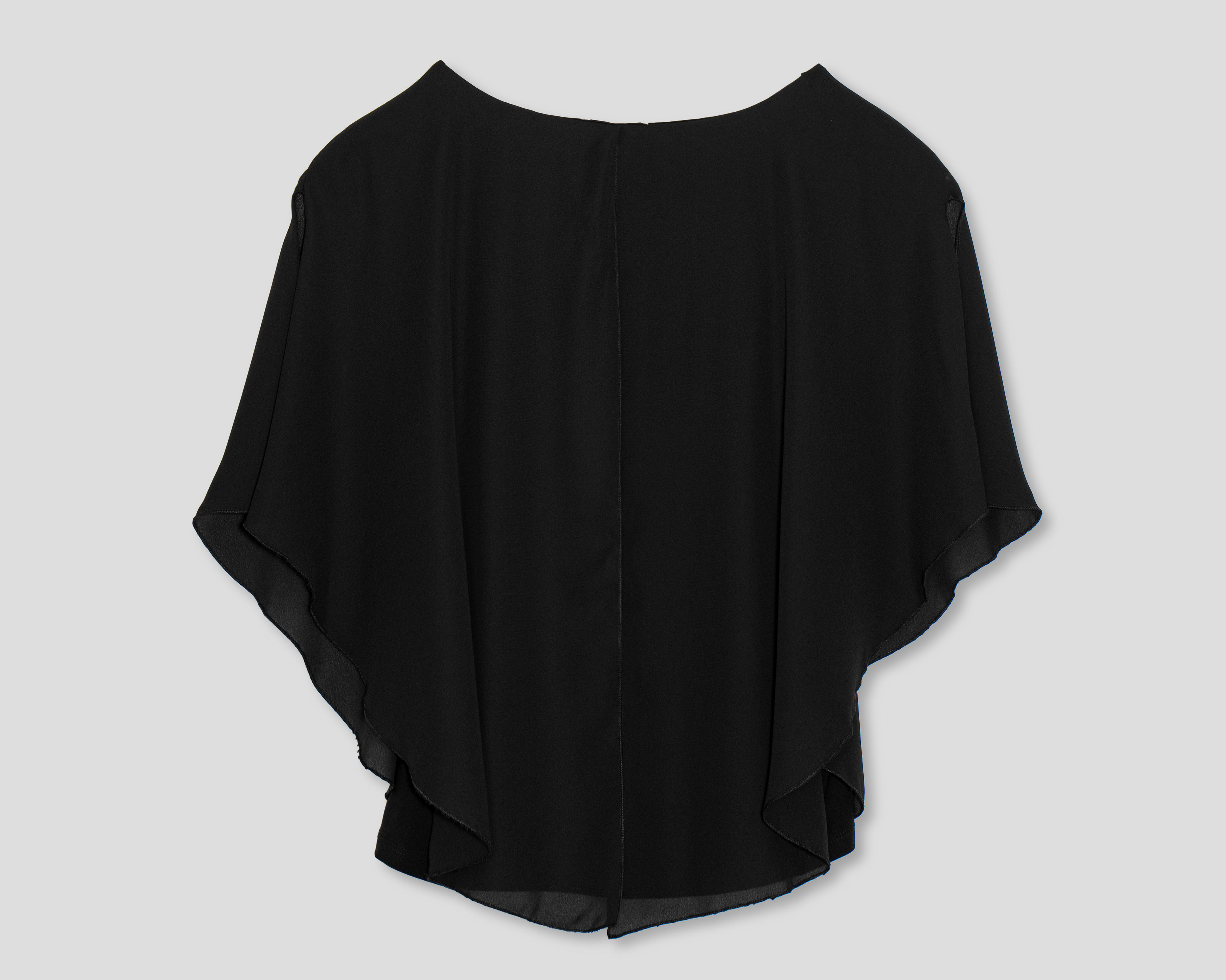 Foto 3 pulgar | Blusa Negra Lady Sun para Mujer