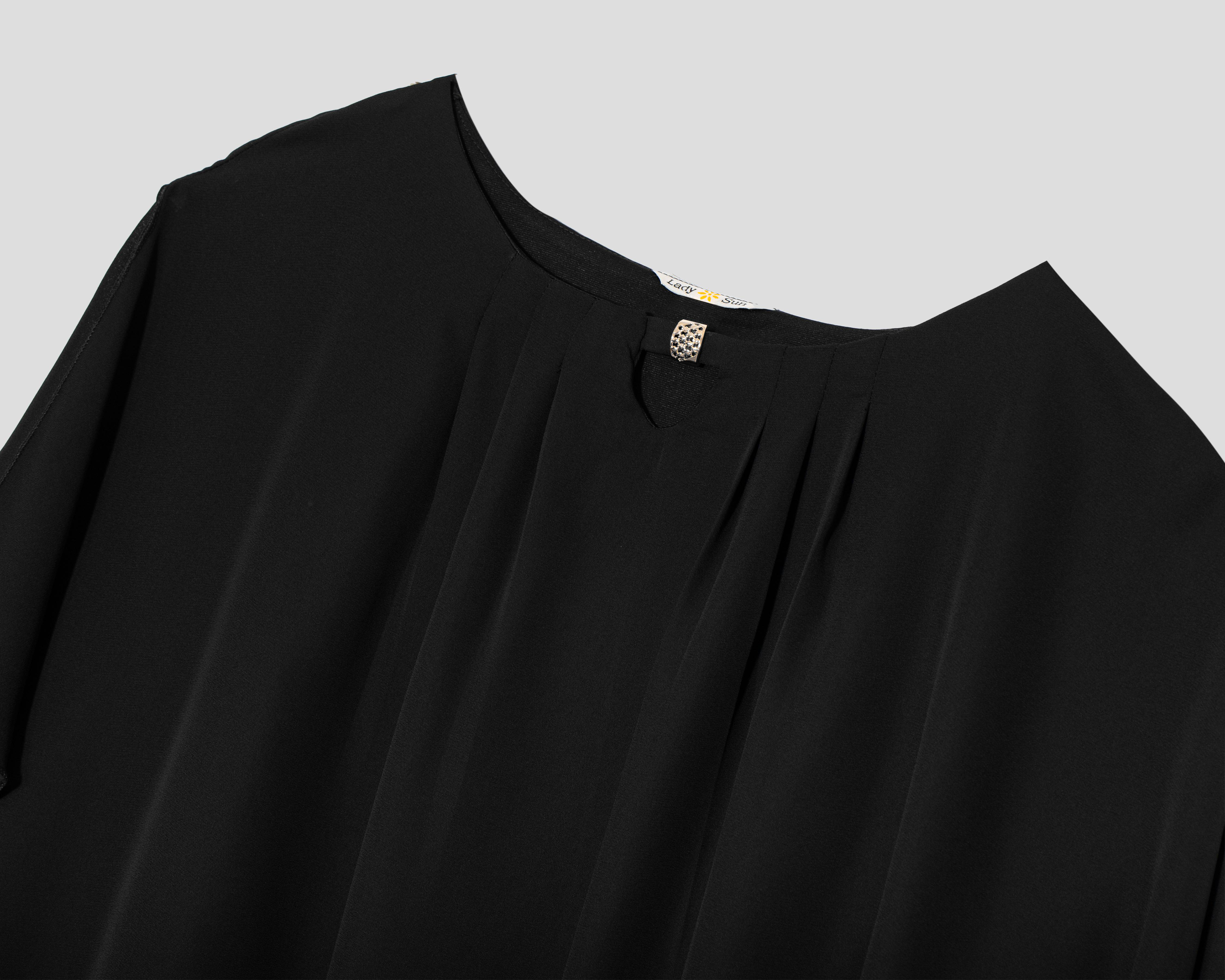 Foto 4 pulgar | Blusa Negra Lady Sun para Mujer