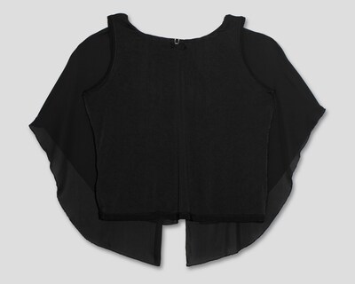Foto 4 | Blusa Negra Lady Sun para Mujer
