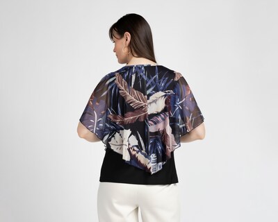 Foto 3 | Blusa con Collar Lady Sun para Mujer