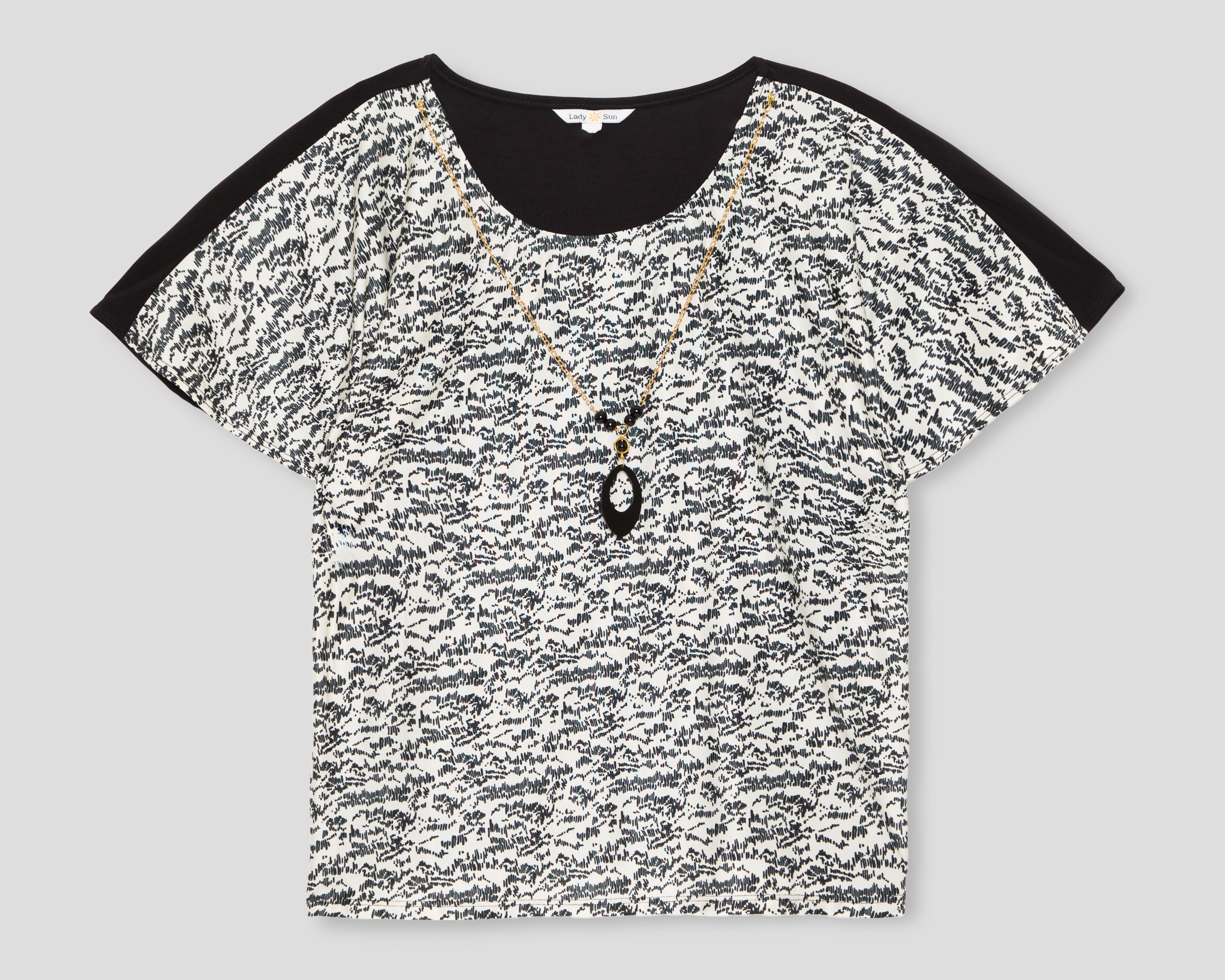 Foto 1 | Blusa Manga Corta Lady Sun para Mujer