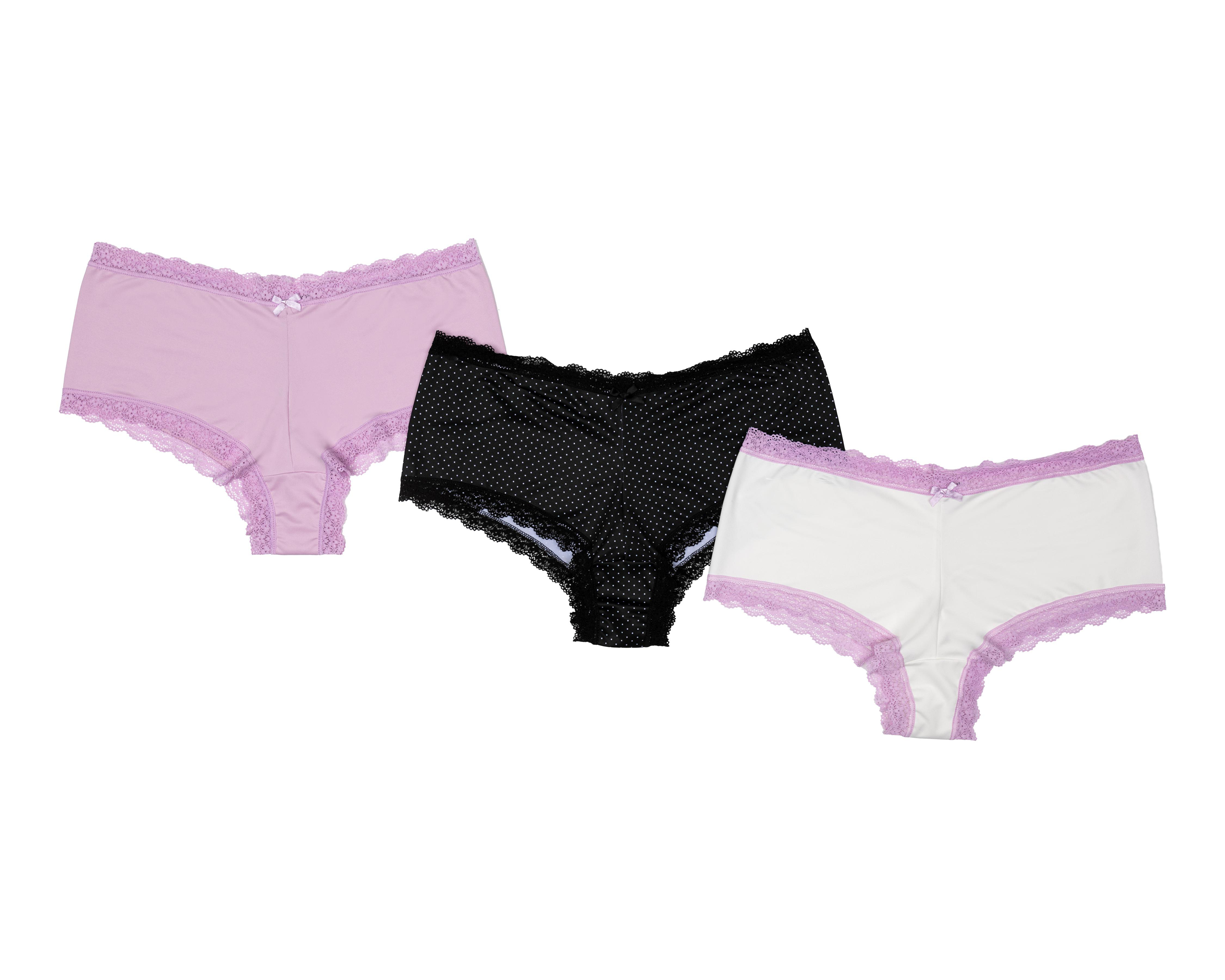 Bóxer Frescura para Mujer 3 Piezas