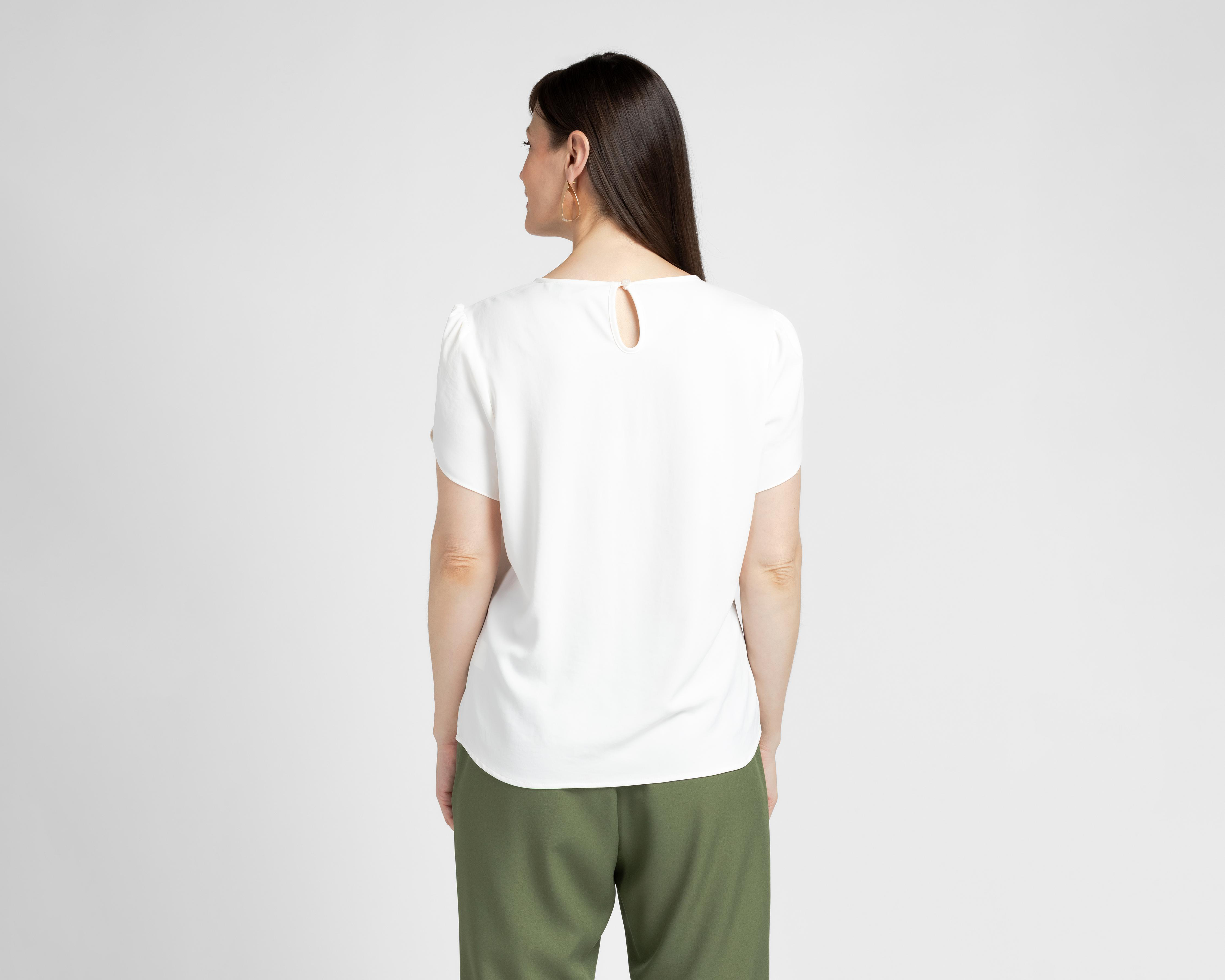 Foto 4 pulgar | Blusa Cuello Redondo Lady Sun para Mujer