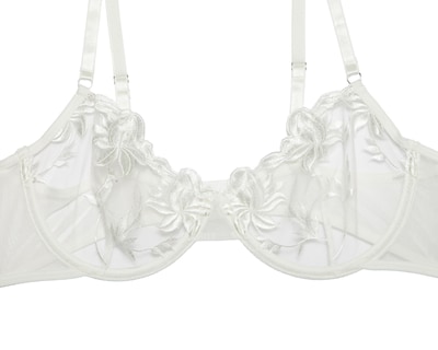 Foto 4 | Coordinado de Encaje Copa Completa Blanco Eva Novias