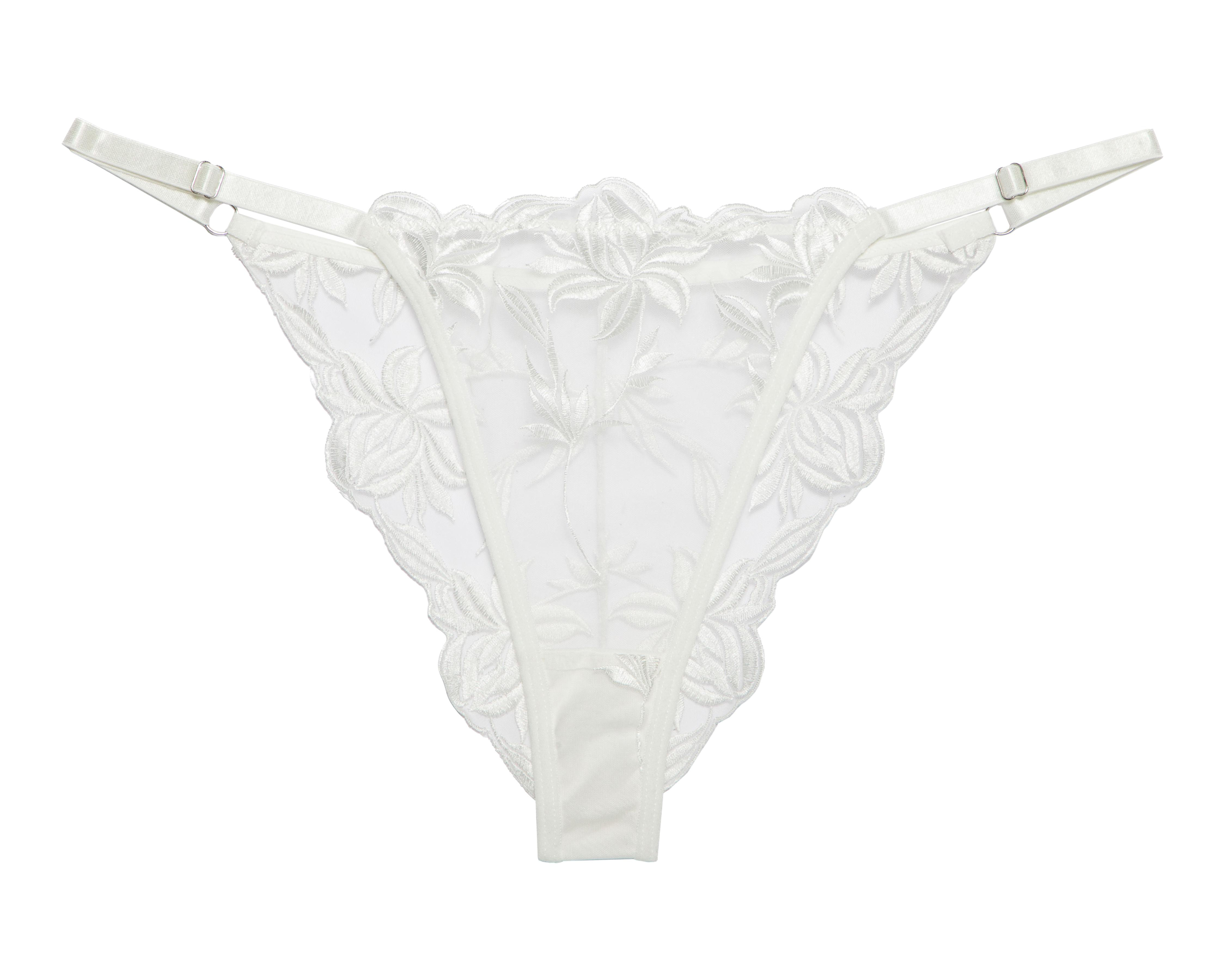 Foto 5 | Coordinado de Encaje Copa Completa Blanco Eva Novias