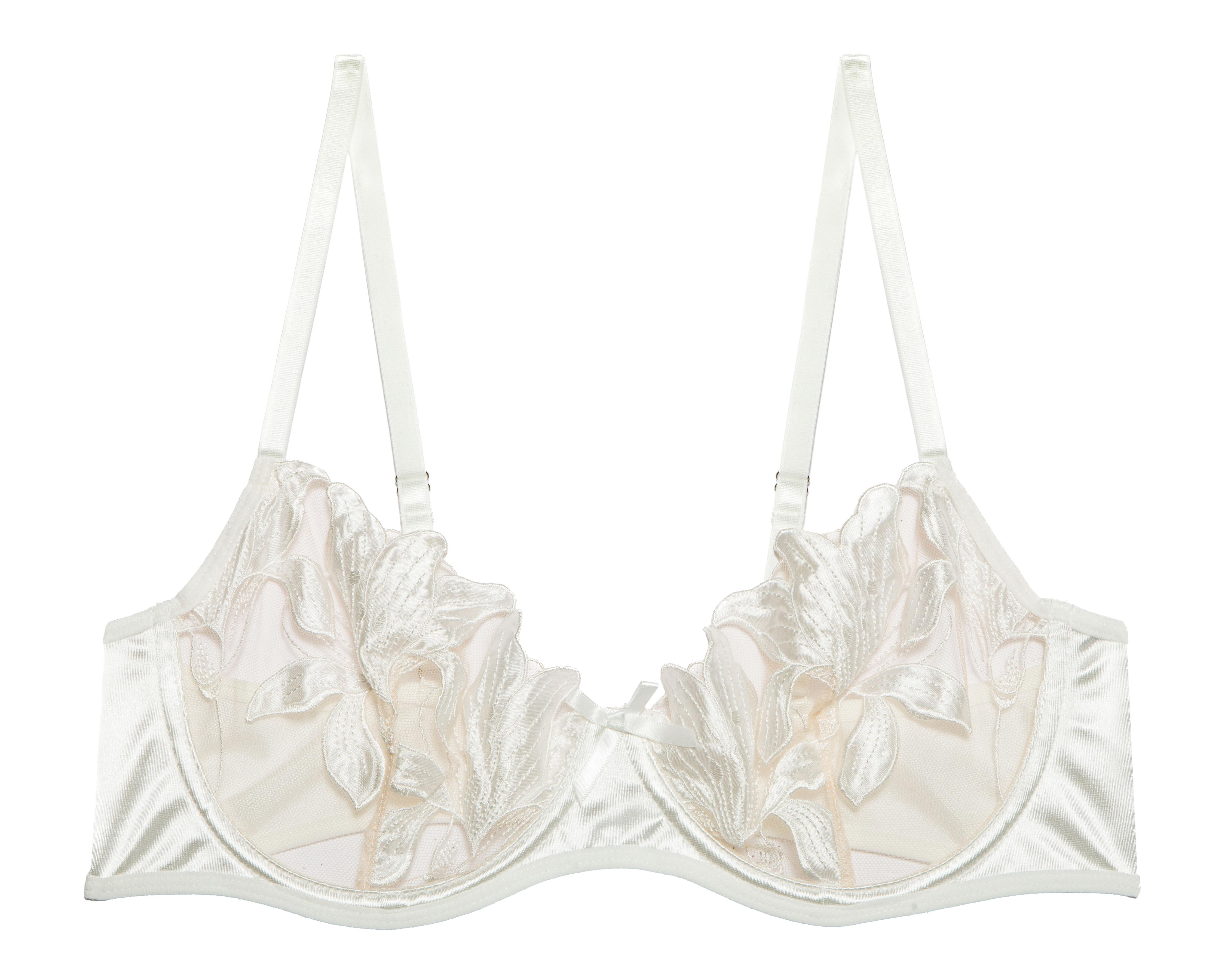 Foto 4 pulgar | Coordinado de Encaje Media Copa Eva Novias para Mujer