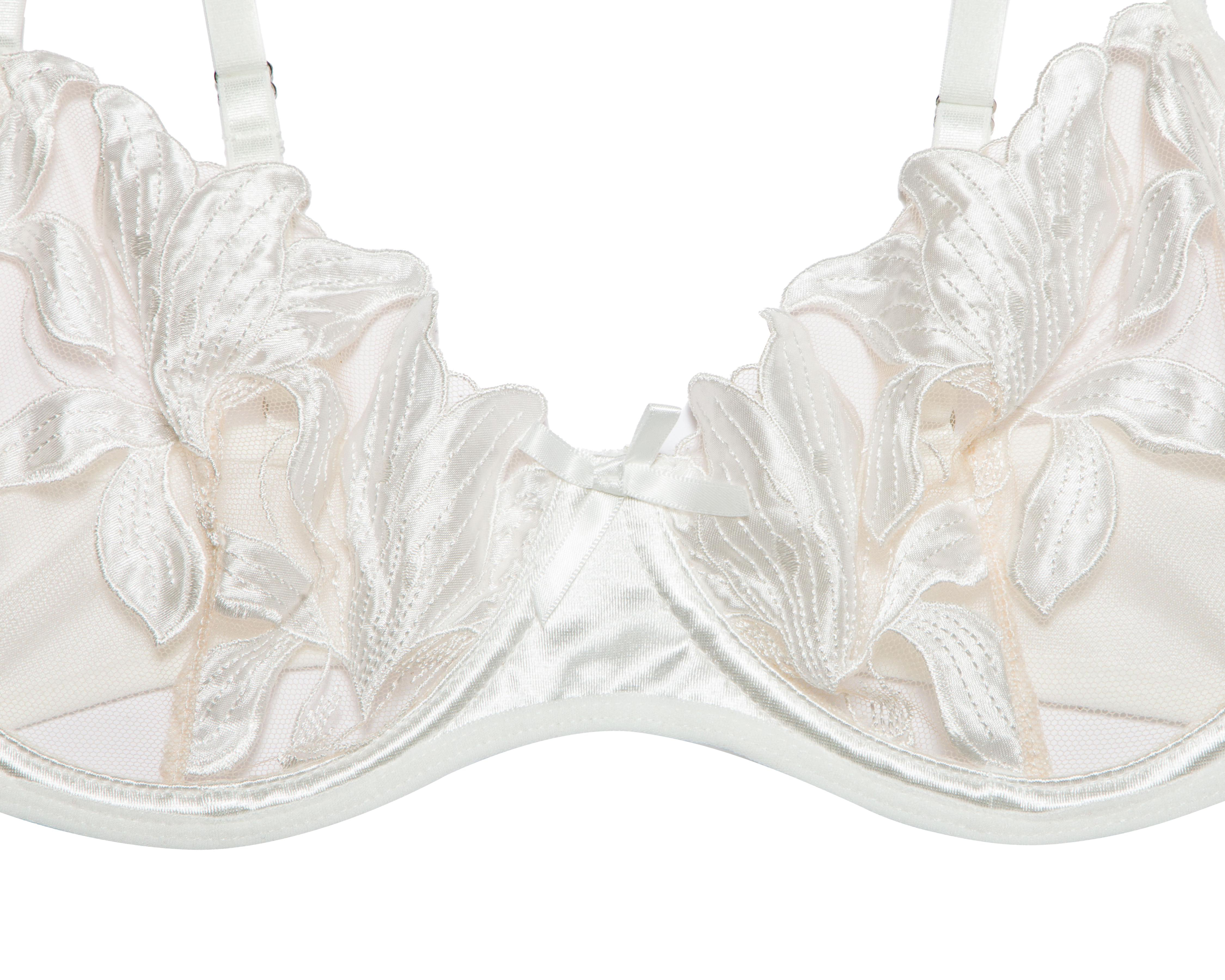 Foto 4 | Coordinado de Encaje Media Copa Eva Novias para Mujer