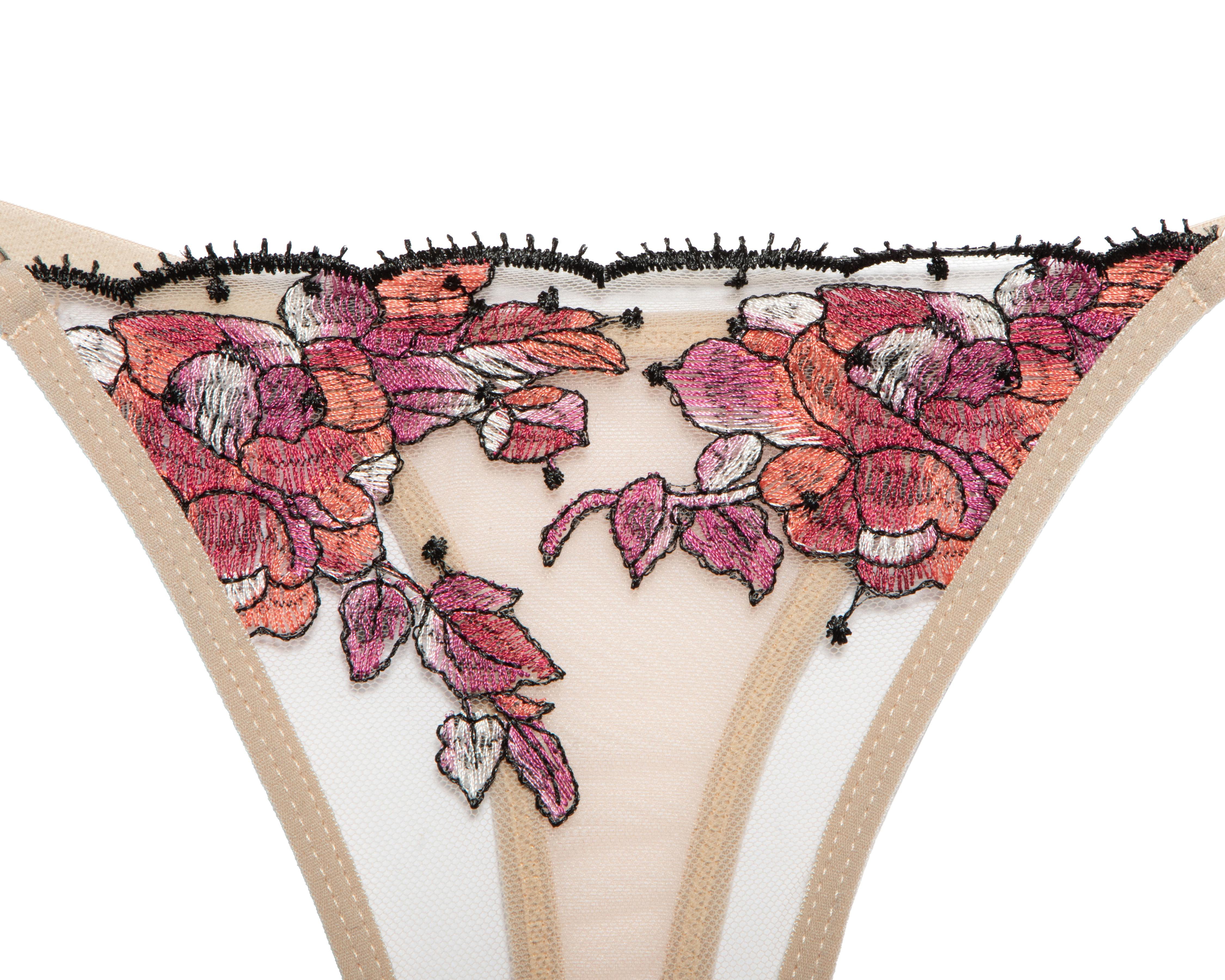 Foto 7 pulgar | Coordinado de Encaje Media Copa Eva tu Estilo Íntimo para Mujer