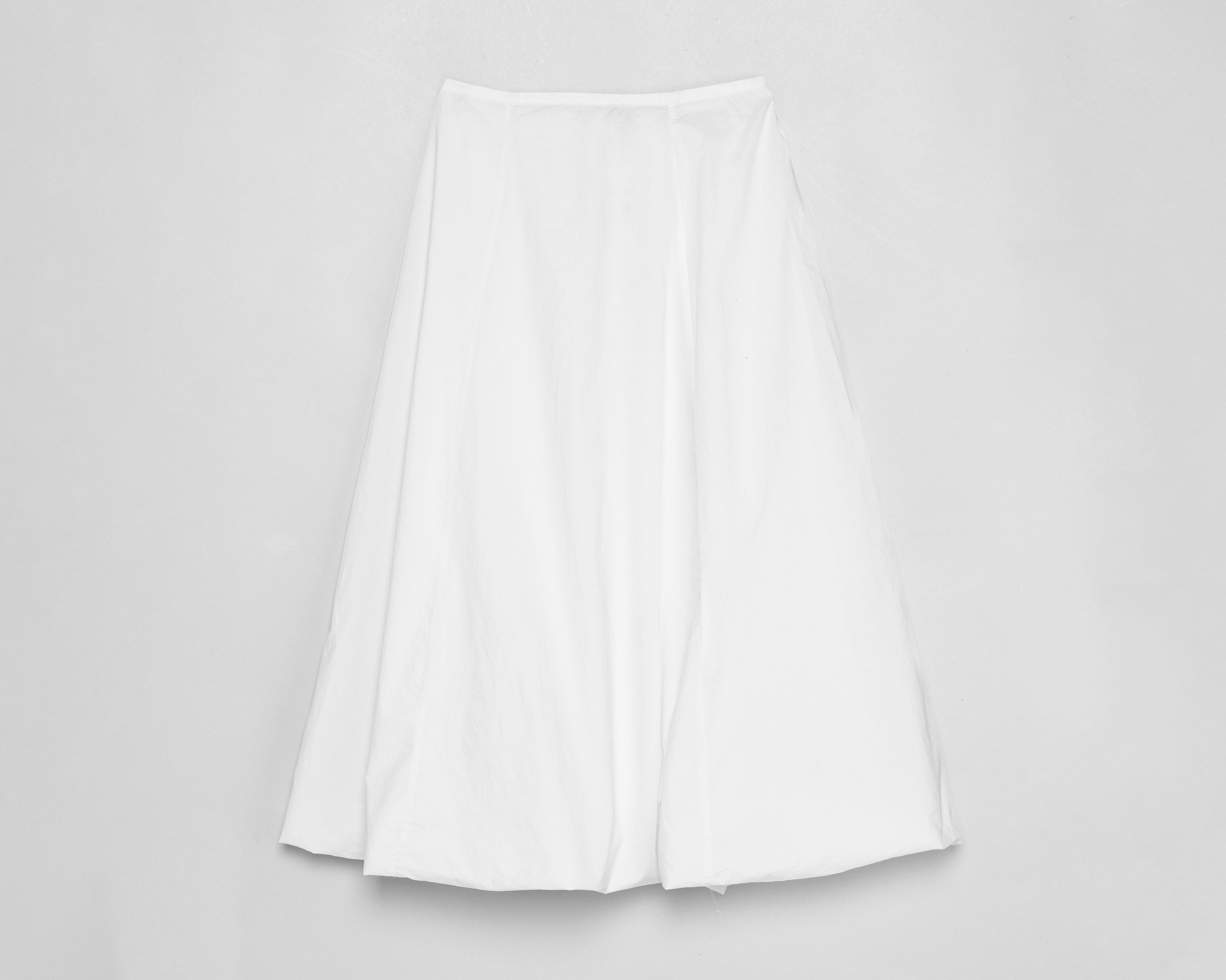 Foto 2 pulgar | Falda Larga American Eagle Blanca para Mujer