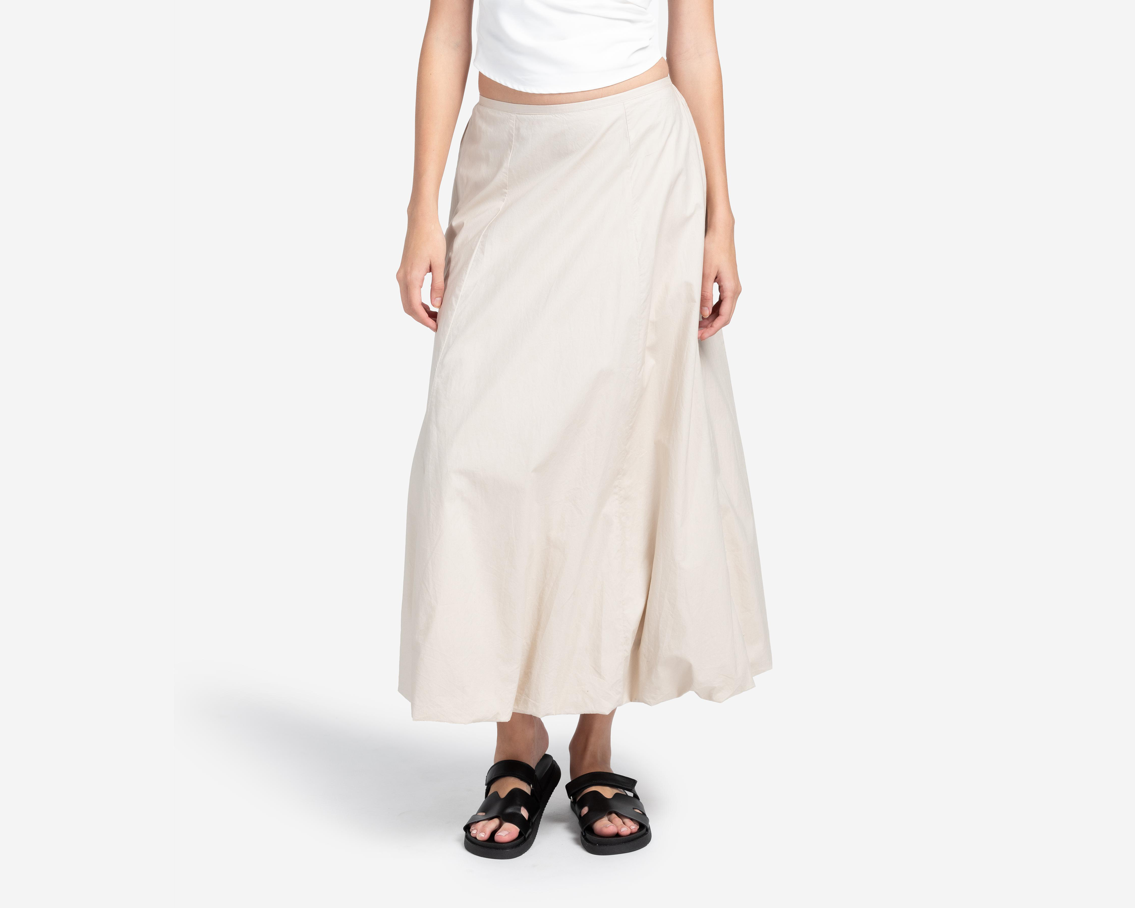 Falda Larga American Eagle Beige para Mujer $999